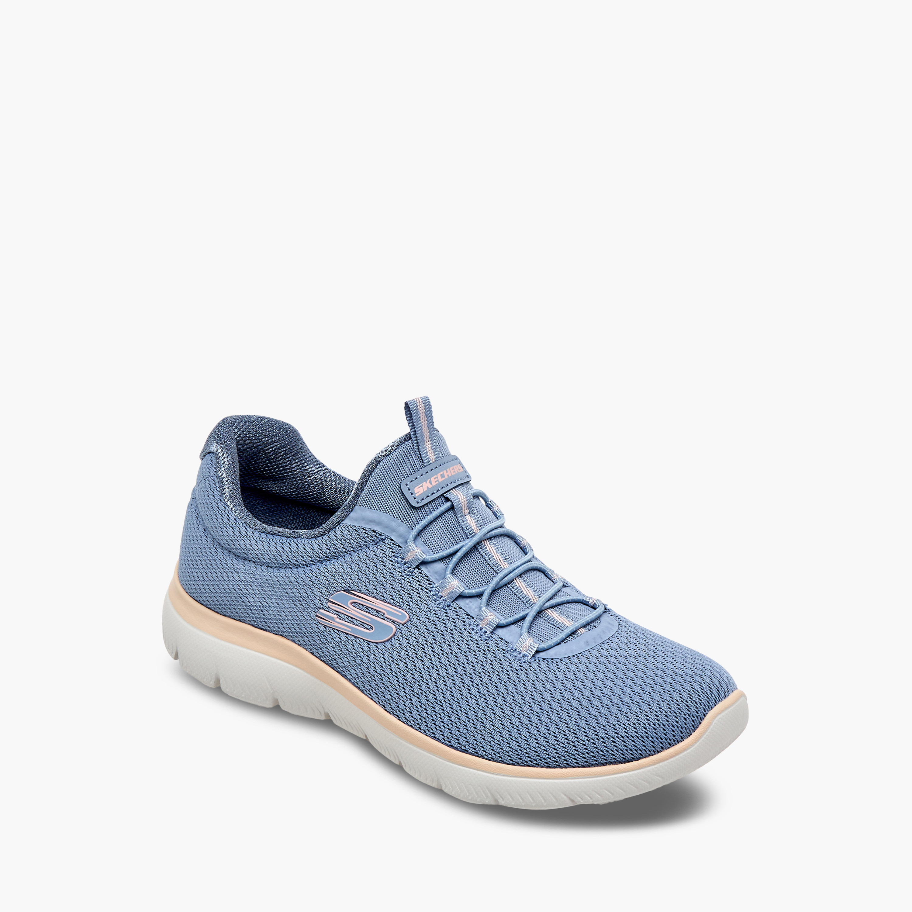 سكيتشرز - حذاء رياضي ساميتس سهل الارتداء منخفض الكاحل - للنساء-women-shoes-sneakers-image-7