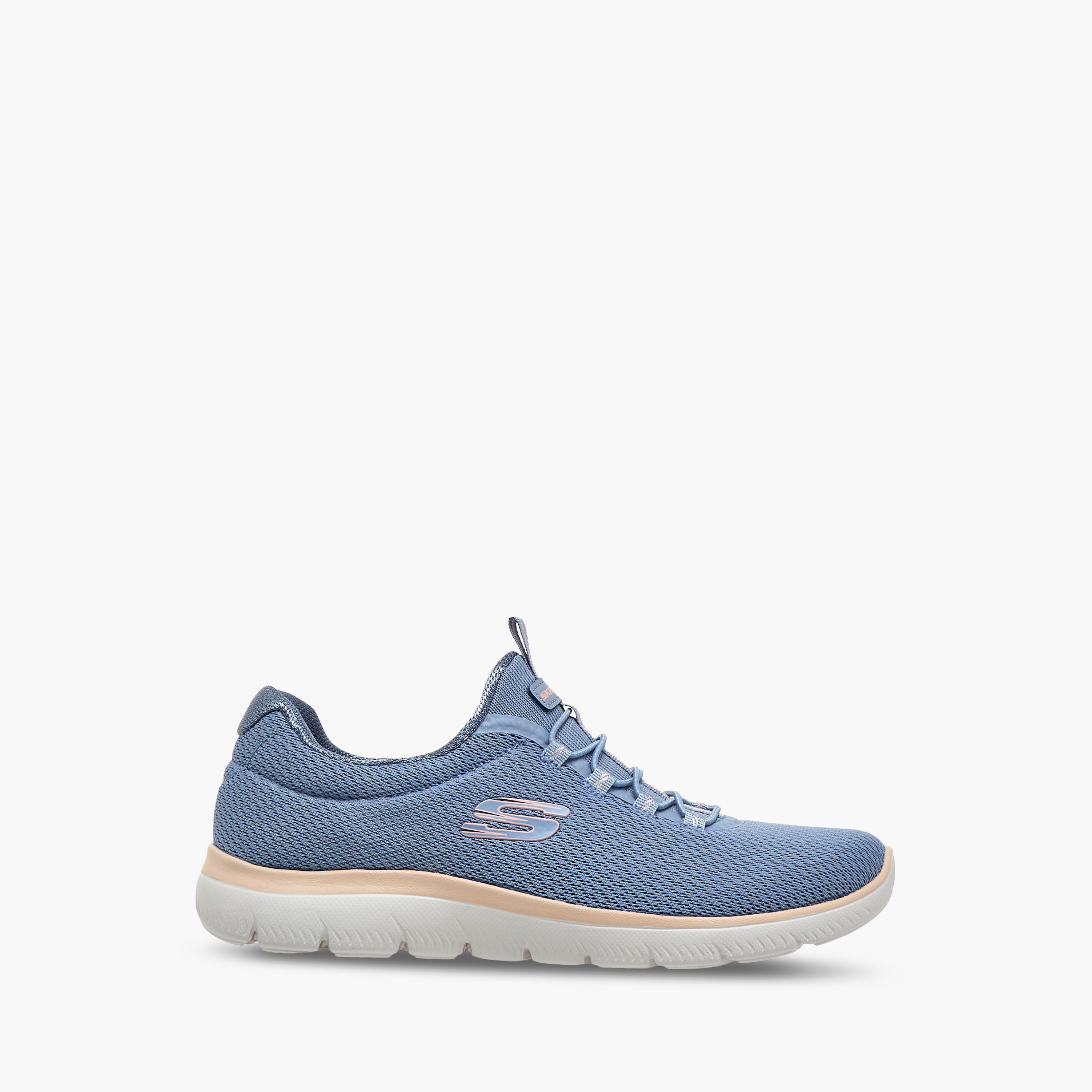 سكيتشرز - حذاء رياضي ساميتس سهل الارتداء منخفض الكاحل - للنساء-women-shoes-sneakers-image-8