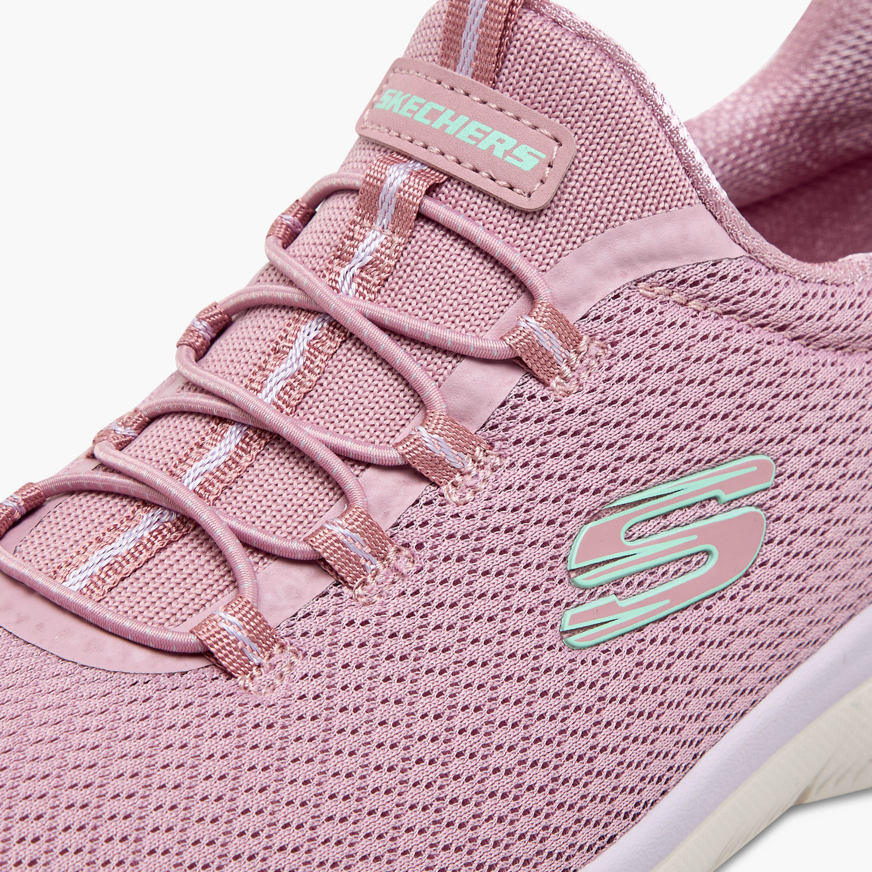 سكيتشرز - حذاء رياضي ساميتس سهل الارتداء منخفض الكاحل - للنساء-women-shoes-sneakers-image-14