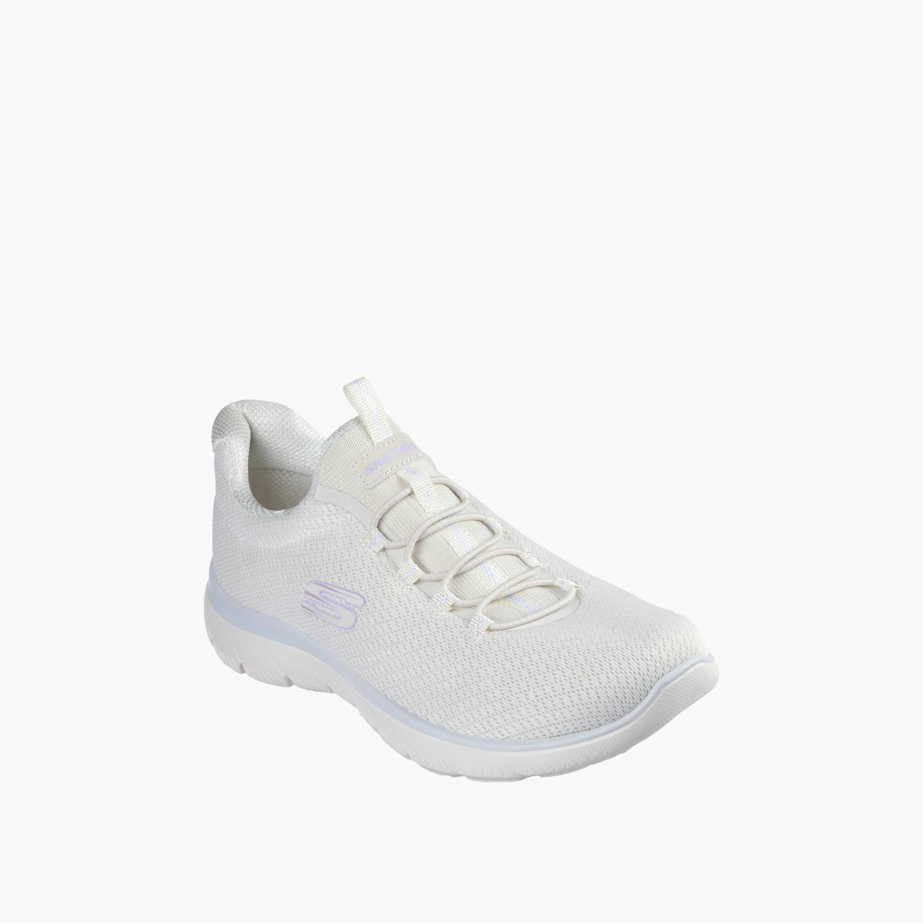 حذاء رياضي ساميتس سهل الارتداء رباط للنساء من سكتشرز - 150268-NTMT-women-shoes-sneakers-image-1
