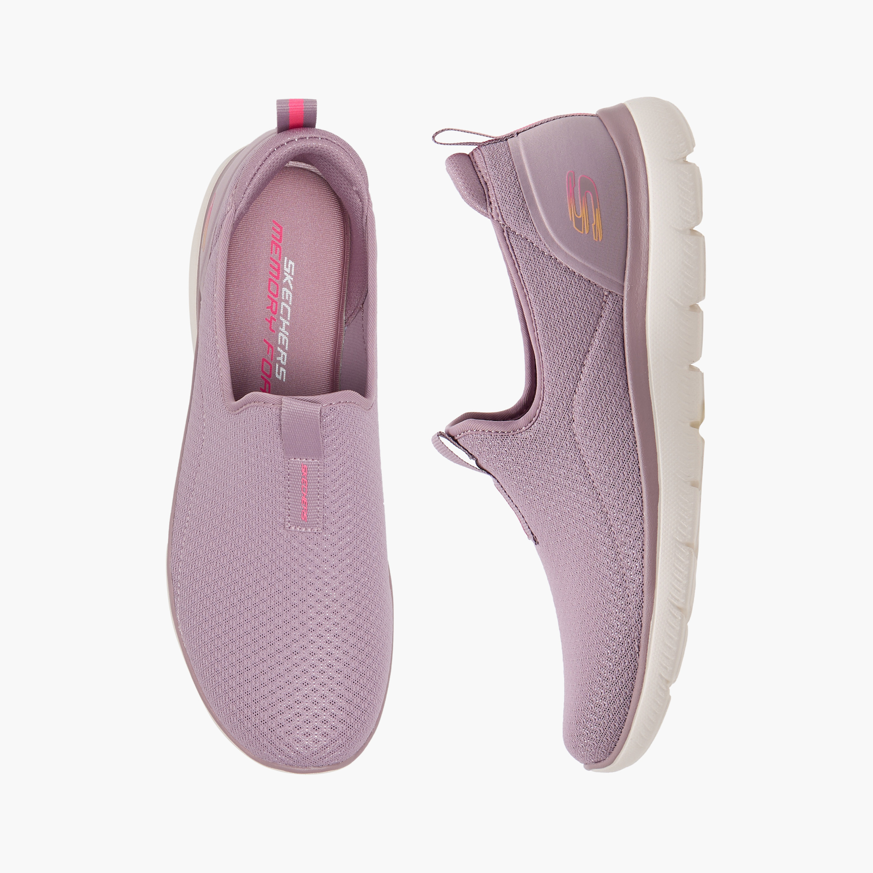 سكيتشرز - حذاء رياضي ساميتس سهل الارتداء منخفض الكاحل - للنساء-women-shoes-sneakers-image-6