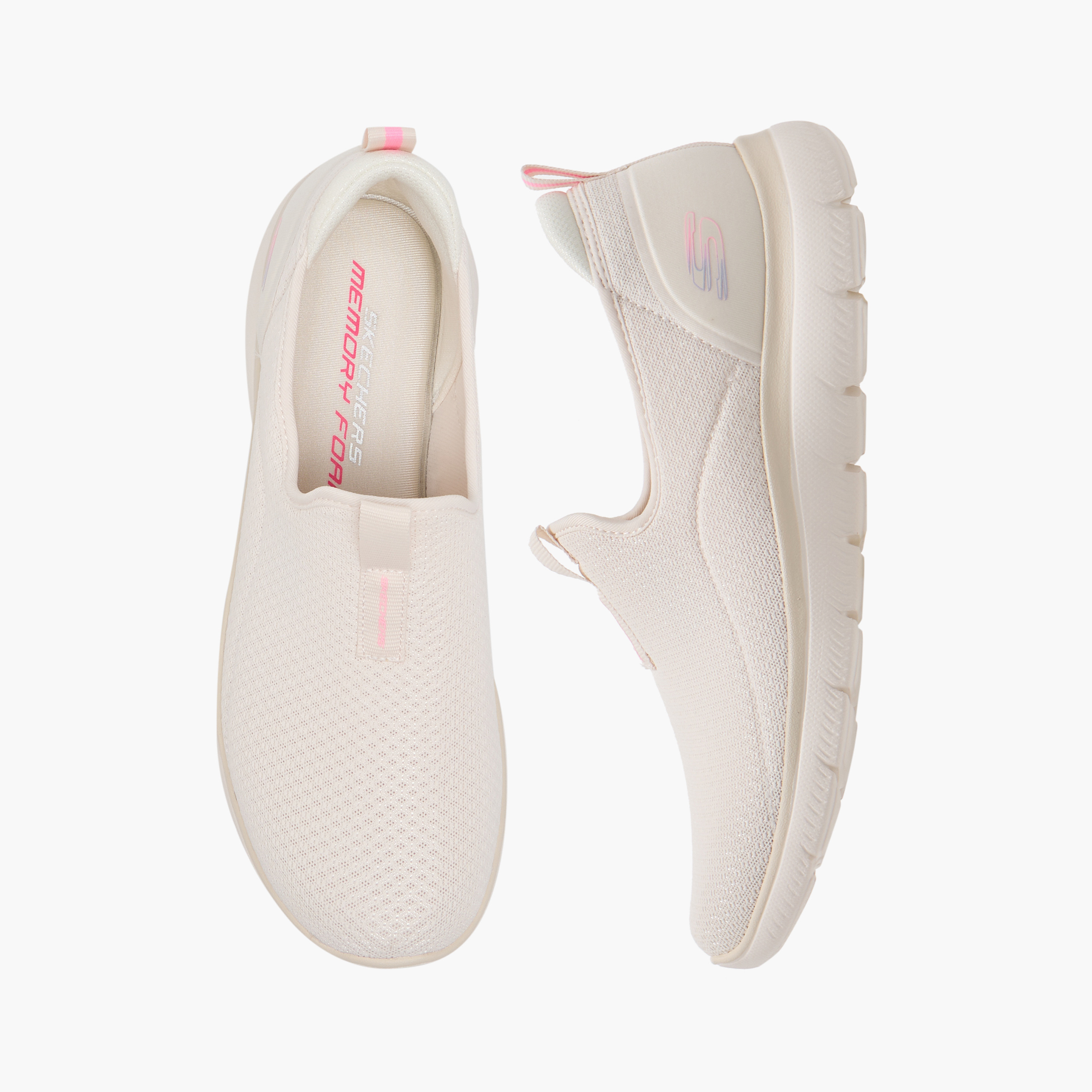 سكيتشرز - حذاء رياضي ساميتس سهل الارتداء منخفض الكاحل - للنساء-women-shoes-sneakers-image-11