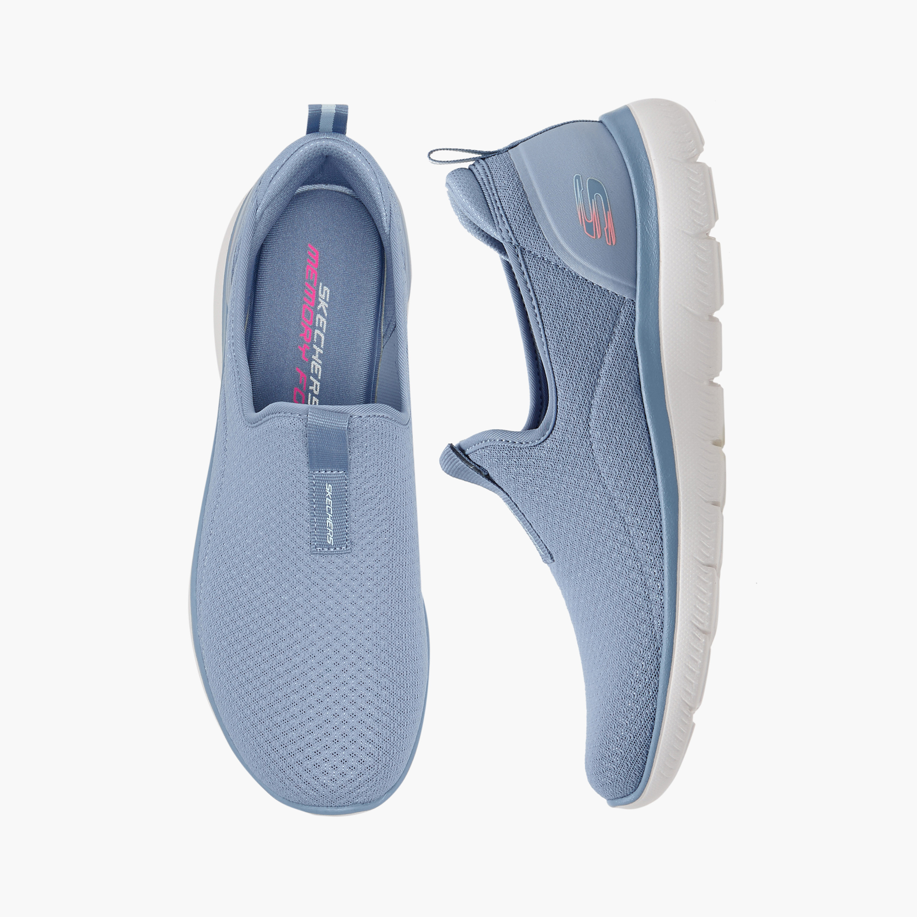 Skechers SUMMITS Women's Slip On Low Ankle Sneakers-women-shoes-sneakers-image-1