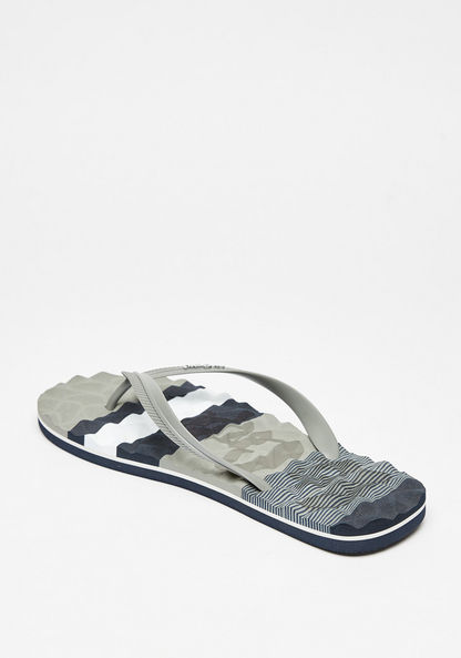 Lee Cooper Printed Slip-On Thong Slippers-Men%27s Flip Flops & Beach Slippers-image-5
