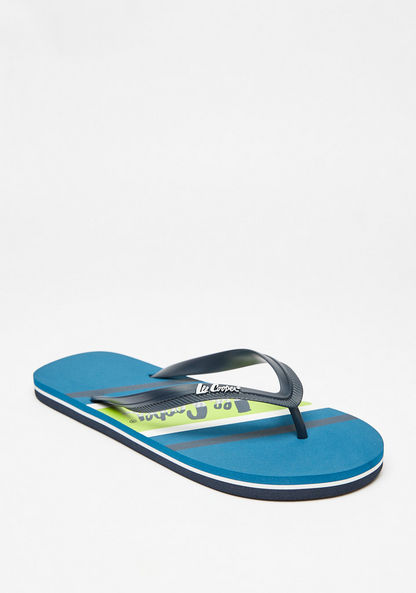 Lee Cooper Printed Slip-On Thong Slippers-Men%27s Flip Flops & Beach Slippers-image-3