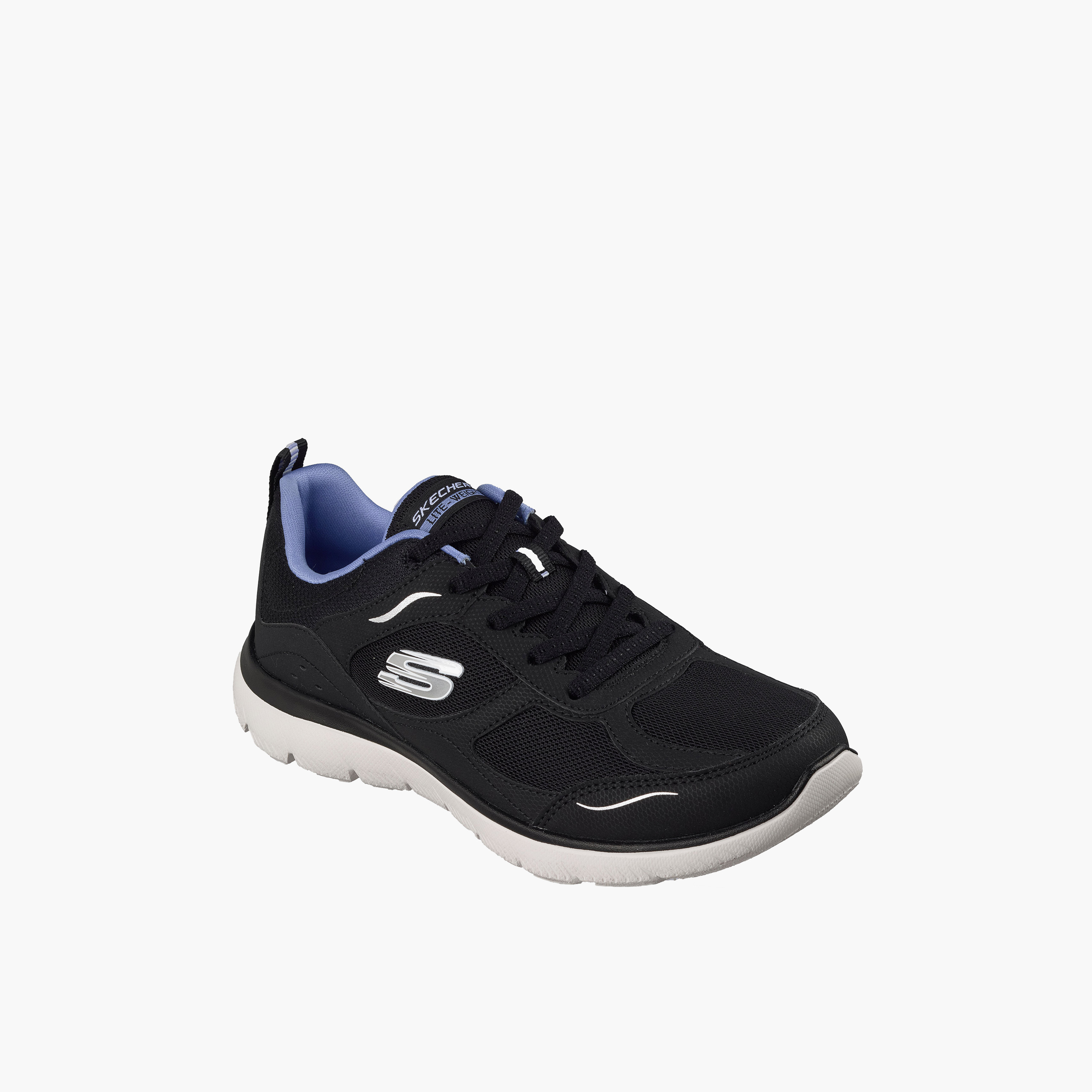 Skechers Women SUMMITS Lace-Up Ankle Sneakers-sports-women-shoes-image-1