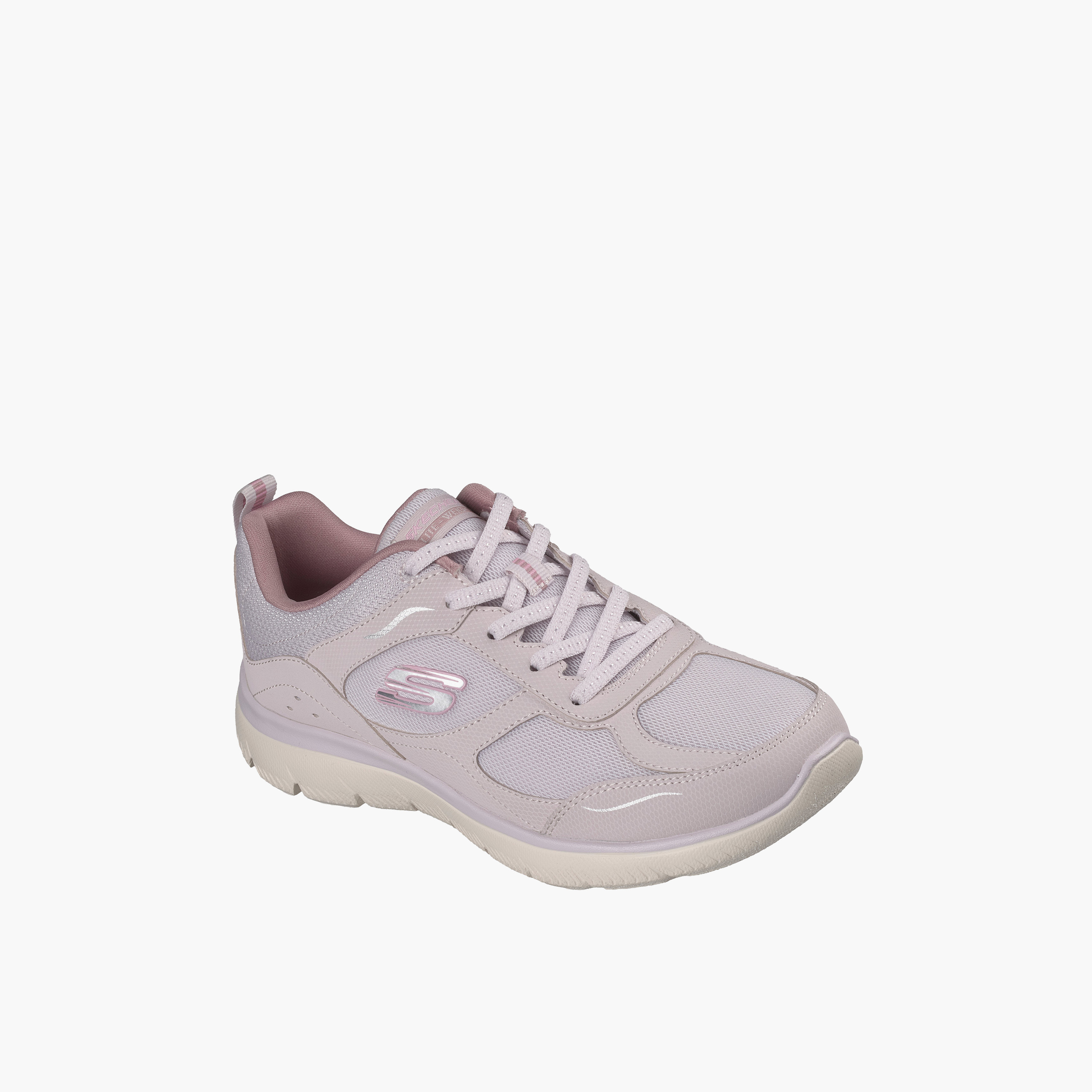 Skechers Women SUMMITS Lace-Up Ankle Sneakers-sports-women-shoes-image-1