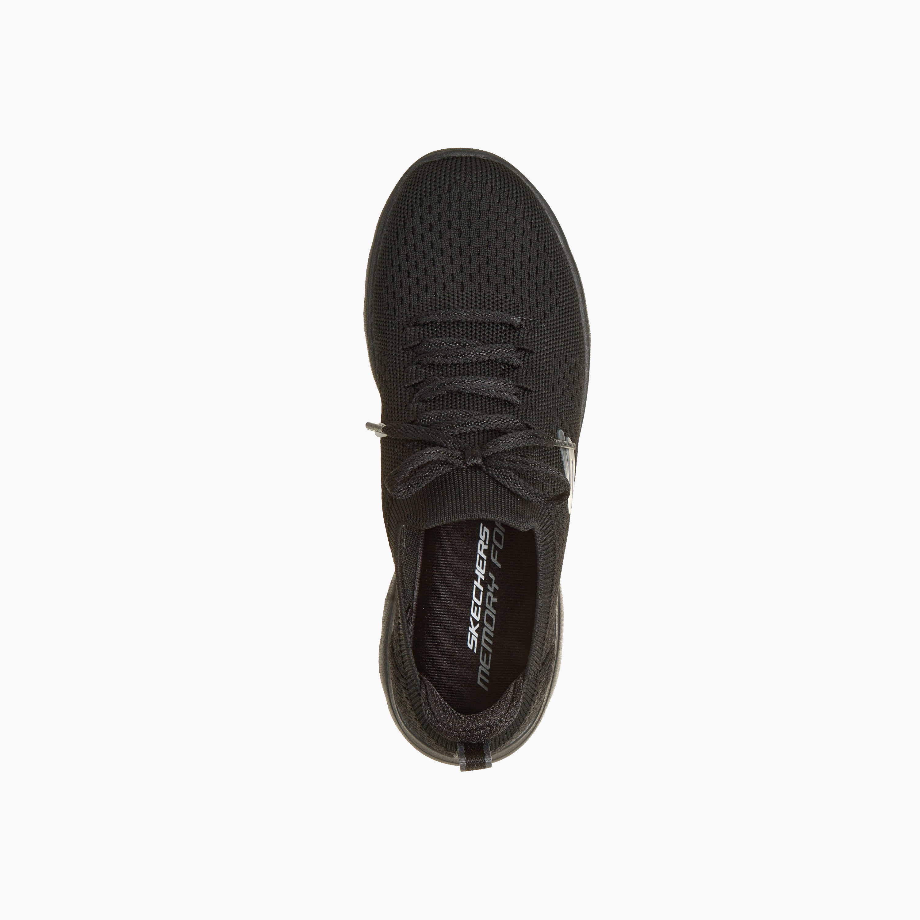 حذاء رياضي برباط إغلاق وشعار للنساء من سكيتشرز-women-shoes-sports-image-2