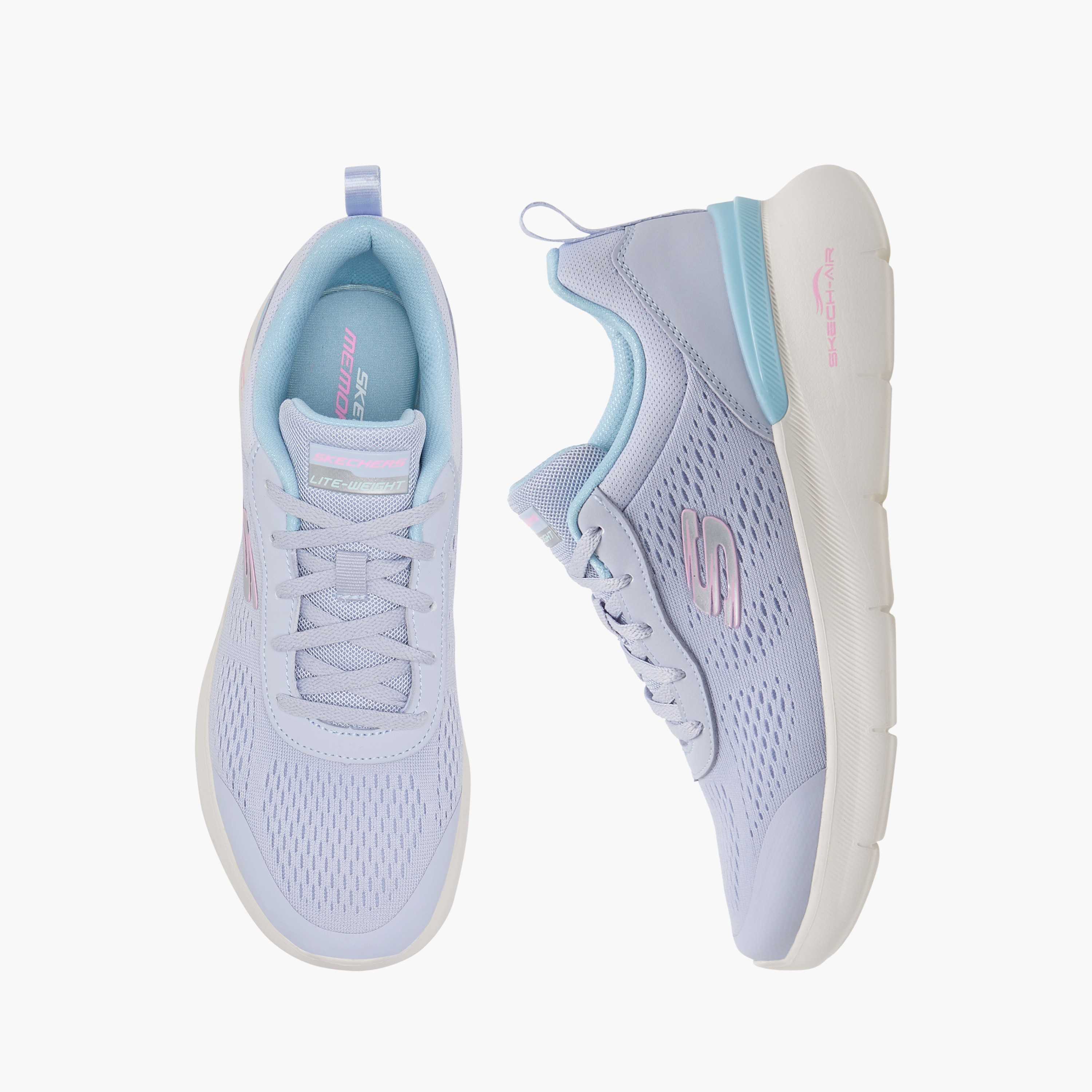 Skechers Women's Skech-Air Dynamight 2.0 Lace-Up Low Ankle Sneakers 150370 | OE-sports-women-shoes-image-1