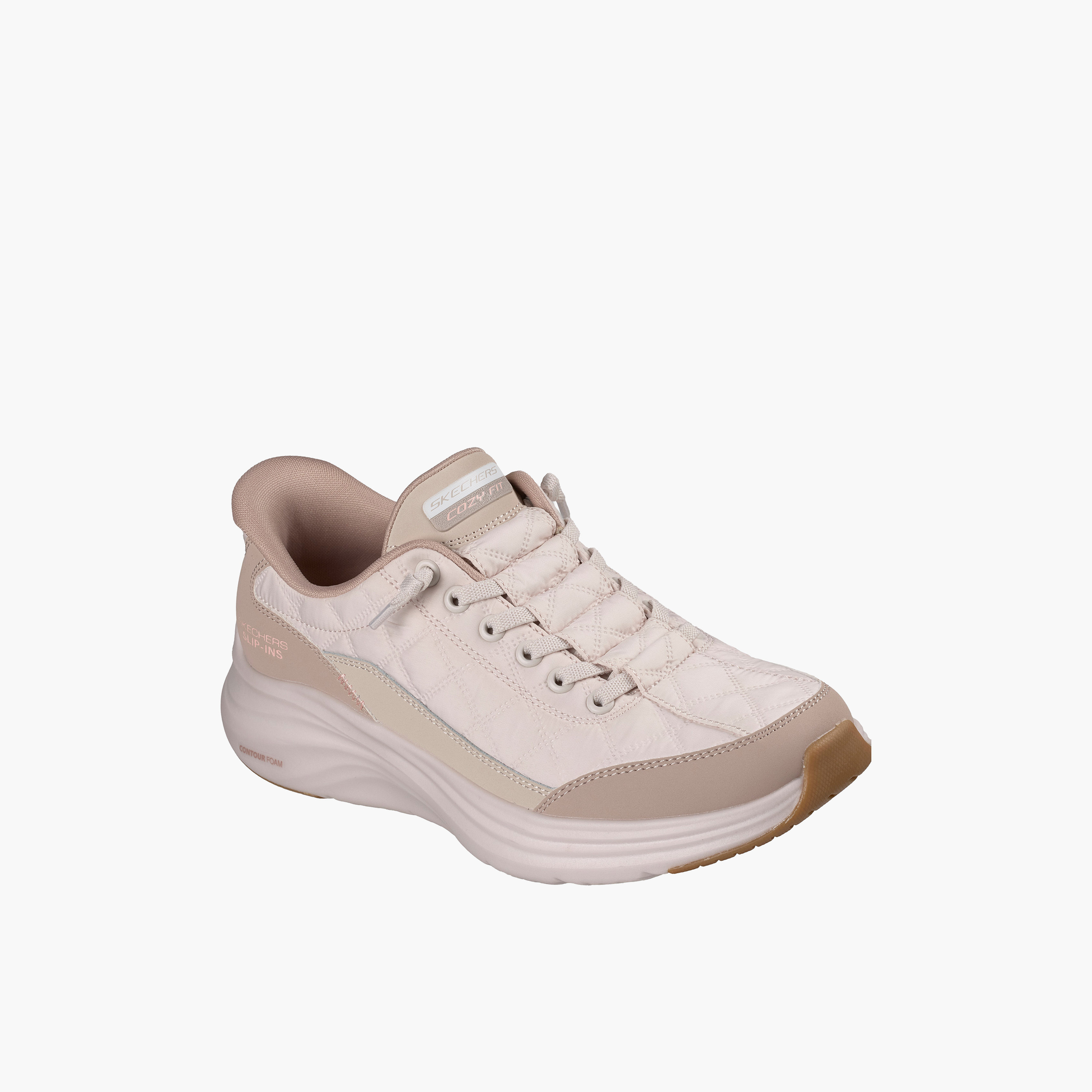 Skechers Women CONTOUR FOAM Slip-On Ankle Sneakers-sports-women-shoes-image-1