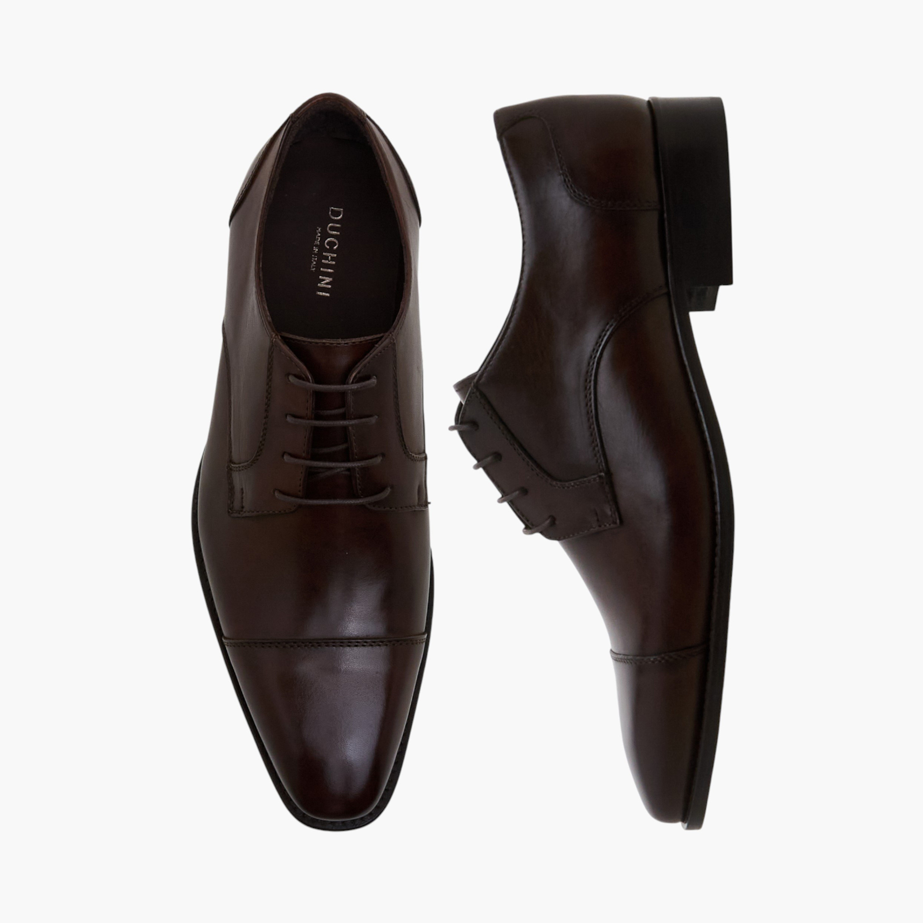 حذاء ديربي جلد برباط للرجال من دوتشيني-men-shoes-formalshoes-image-1
