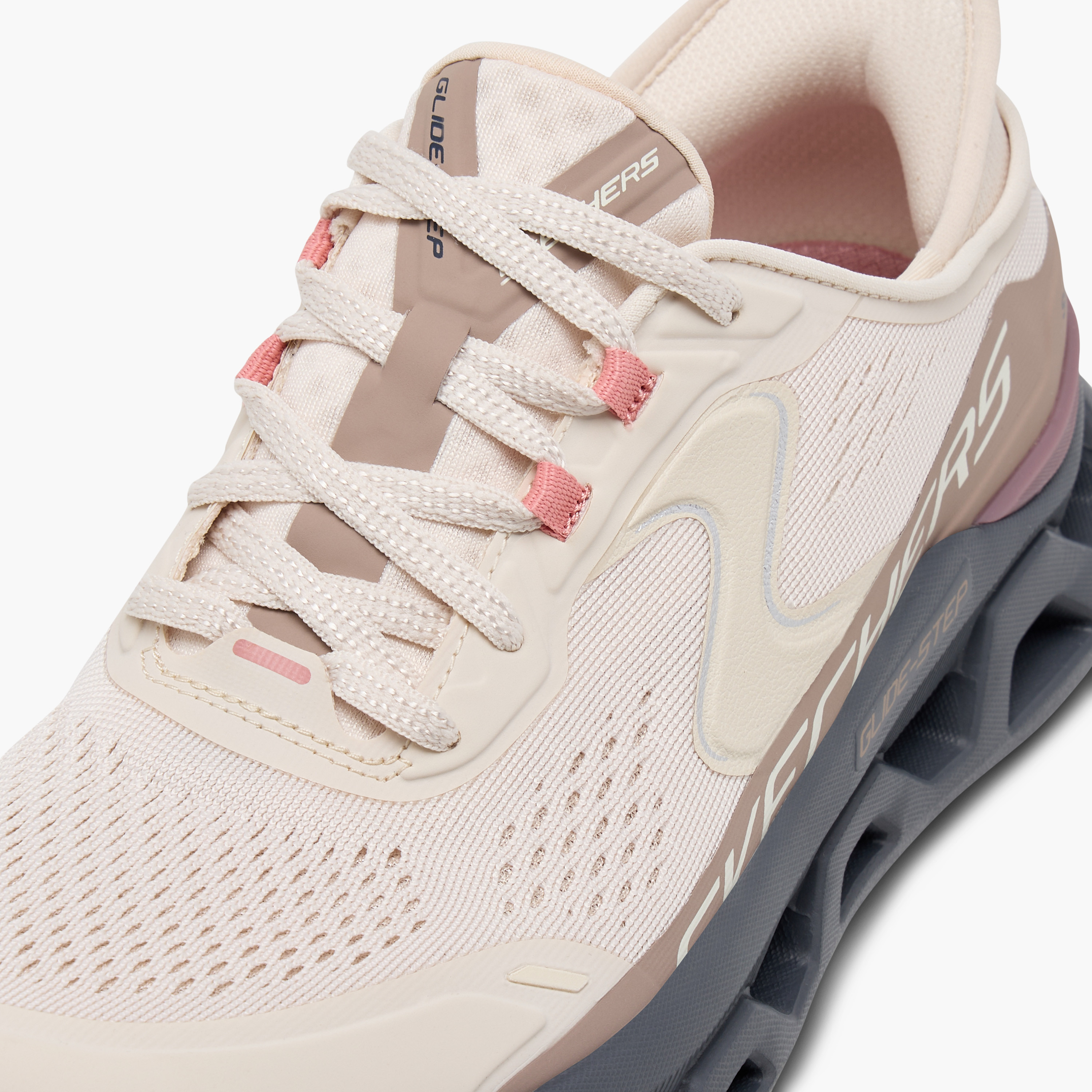 سكيتشرز - حذاء رياضي جلايد ستيب التوس سهل الارتداء منخفض الكاحل - للنساء 150510 | OE-women-shoes-sneakers-image-4