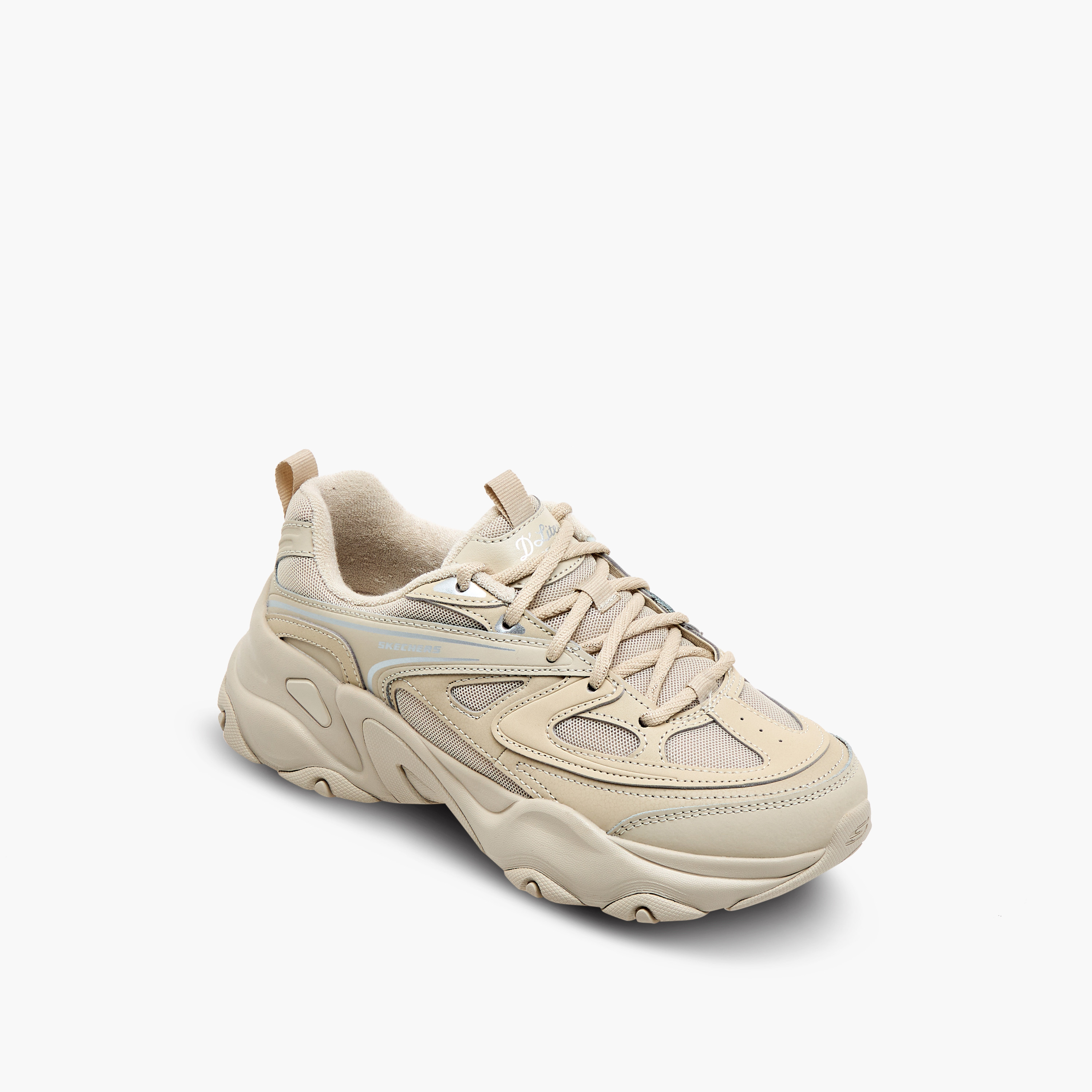 Skechers Women's D'LITES 5.0 Lace-Up Low Ankle Sneakers 150522 | OE-sports-women-shoes-image-2
