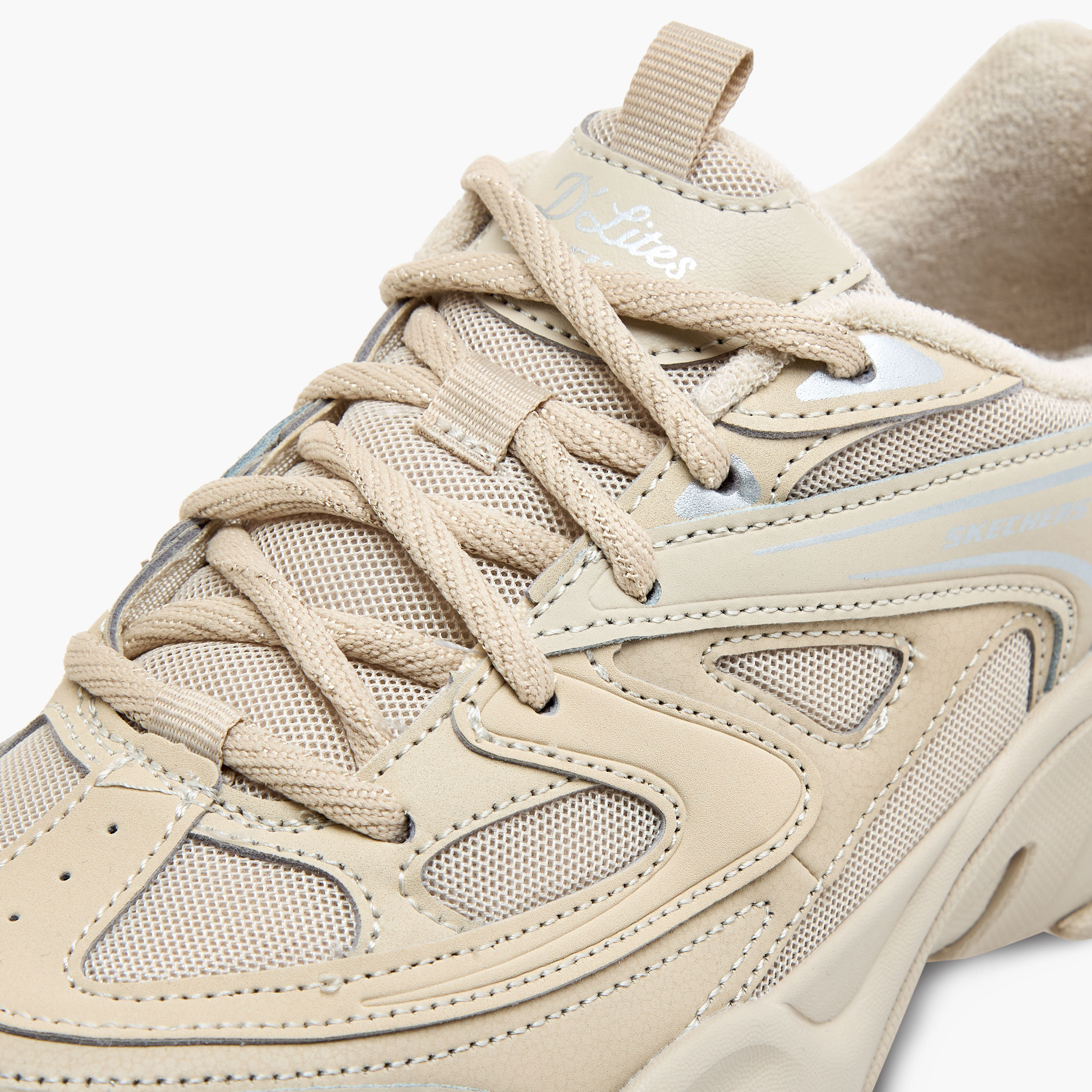 Skechers Women's D'LITES 5.0 Lace-Up Low Ankle Sneakers 150522 | OE-sports-women-shoes-image-4