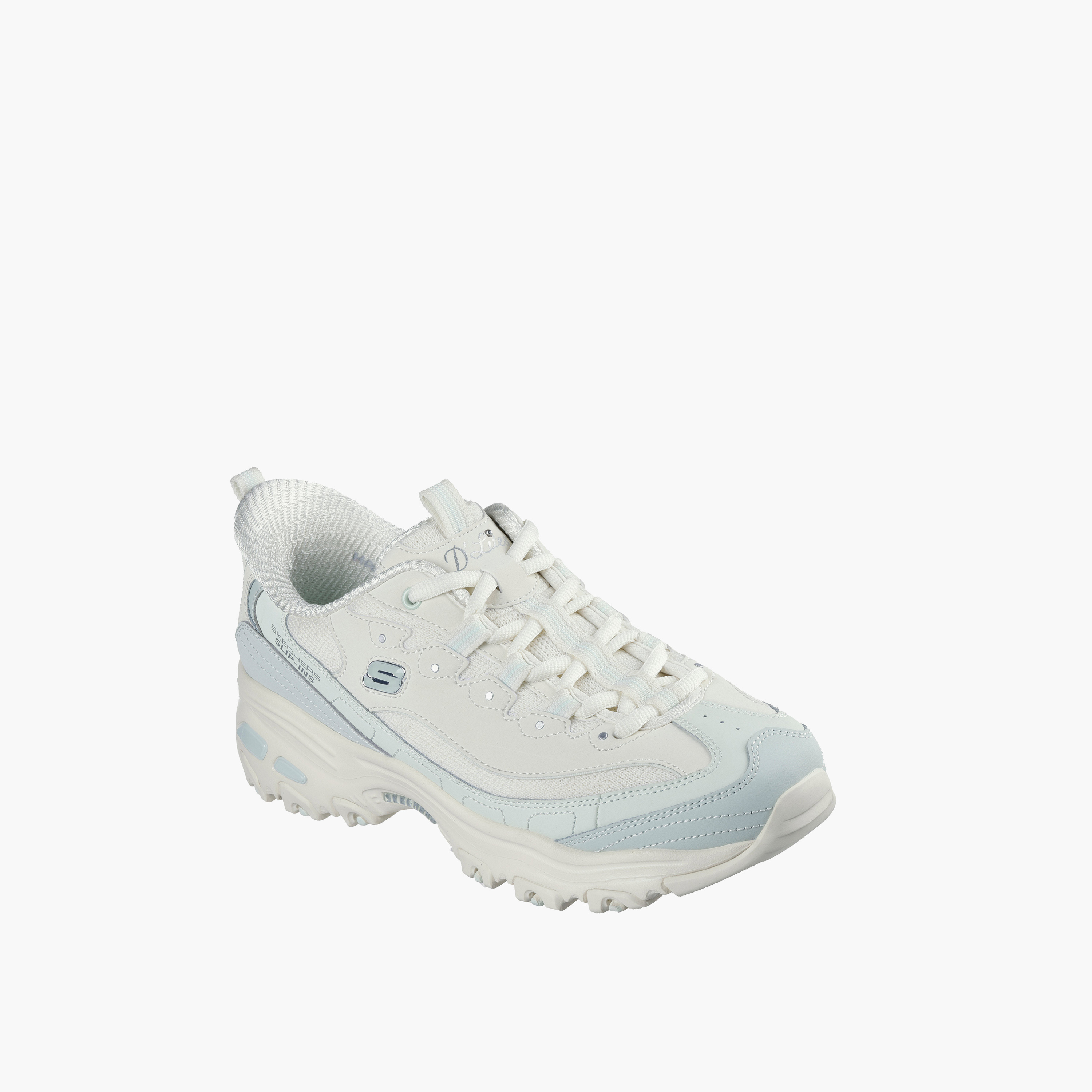 Skechers Women's D'Lites Bungee Lace Low Ankle Sneakers 150537 | OE-sports-women-shoes-image-1
