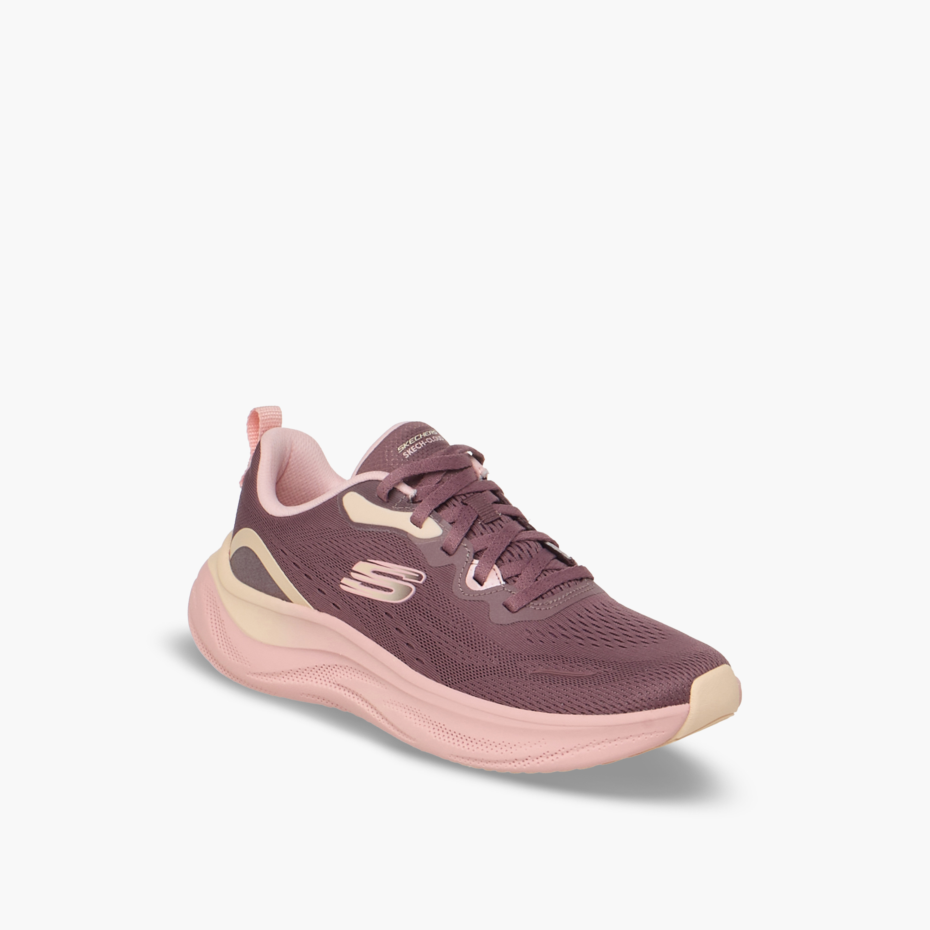 Skechers Women's Skech Cloud Lace-Up Running Shoes 150561 | OE-sports-women-shoes-image-7