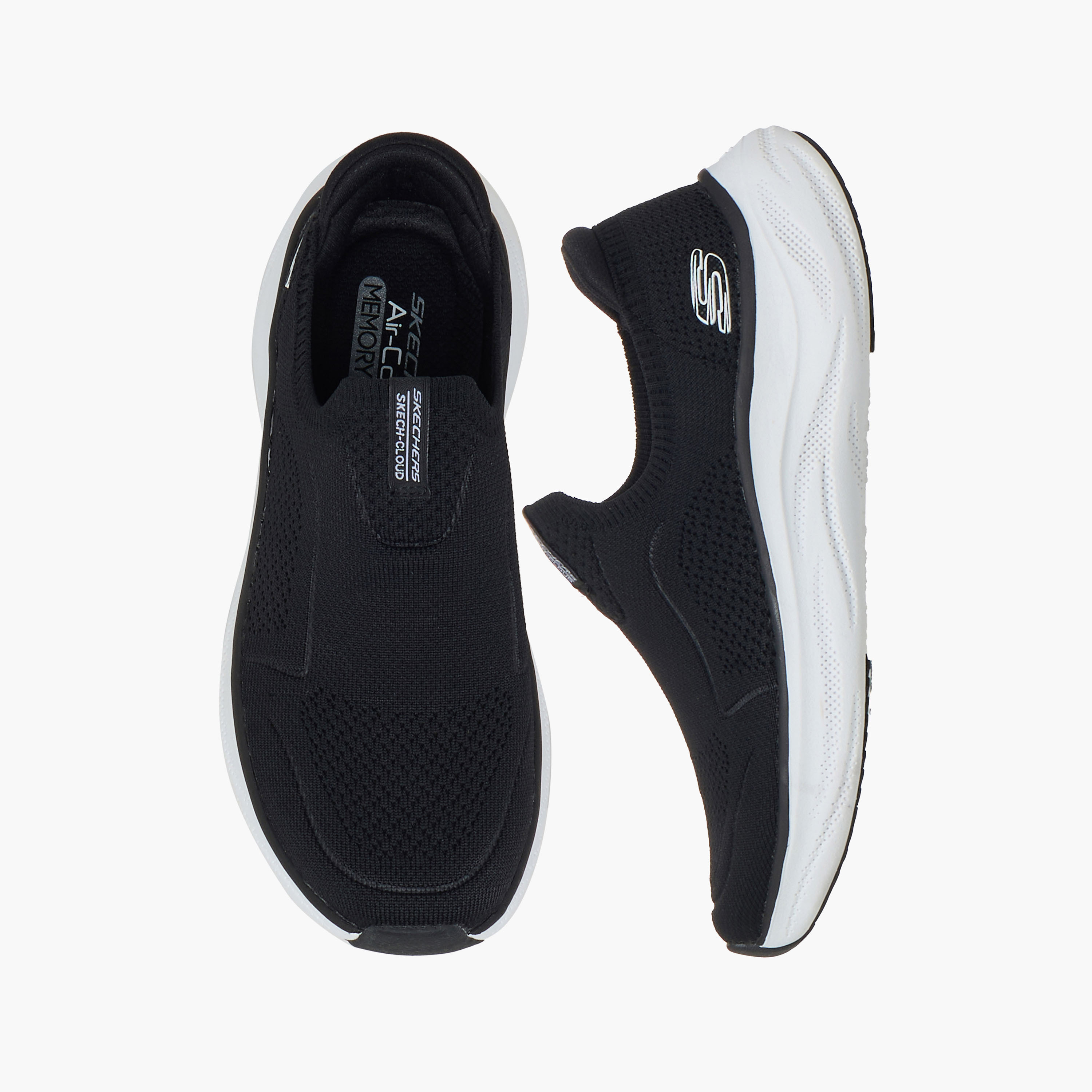 سكيتشرز - حذاء رياضي سكيتش كلاود سهل الارتداء منخفض الكاحل - للنساء 150563 | OE-women-shoes-sneakers-image-1