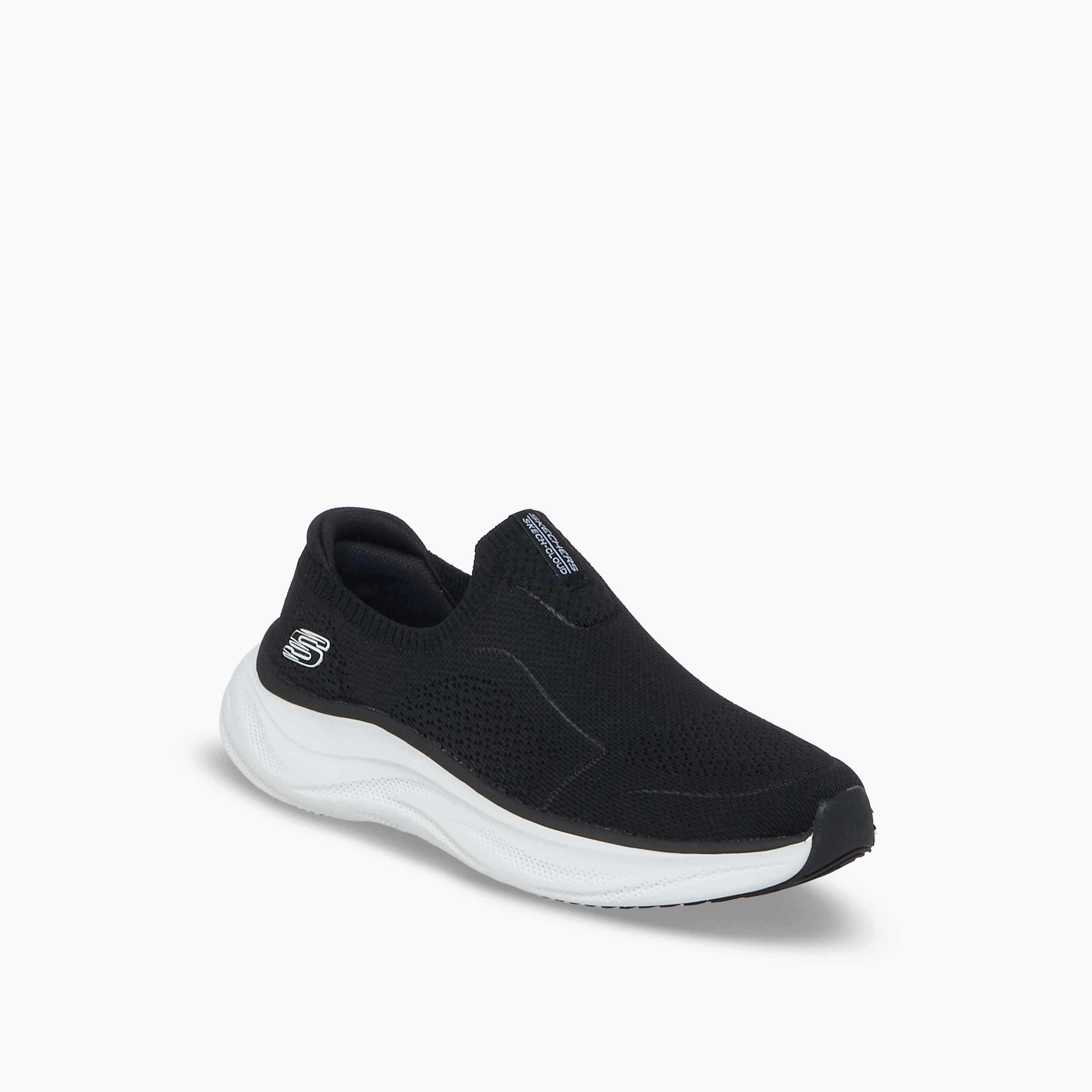 سكيتشرز - حذاء رياضي سكيتش كلاود سهل الارتداء منخفض الكاحل - للنساء 150563 | OE-women-shoes-sneakers-image-2