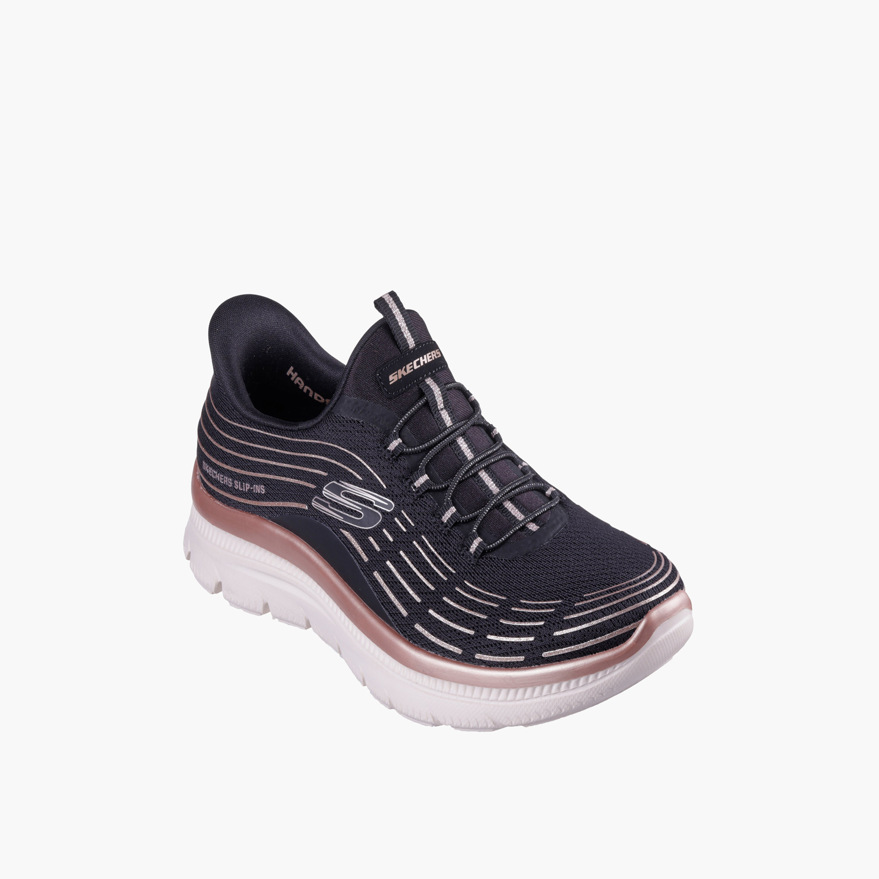 Shop Skechers Women SUMMITS PLUS Slip-On Sports Shoes Online | Splash UAE