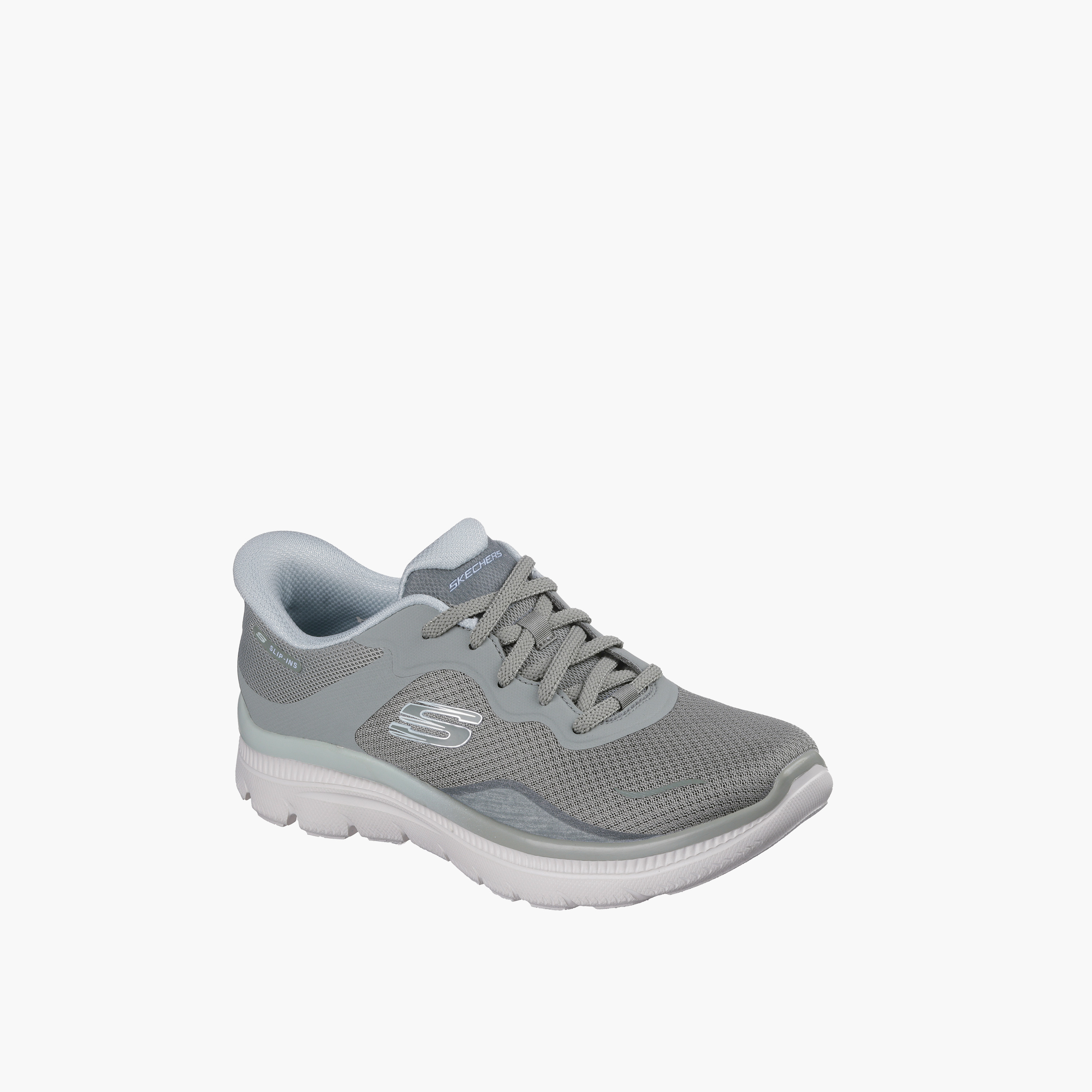 Skechers Women's Summits Plus Bungee Lace Running Shoes 150615 | OE-sports-women-shoes-image-1