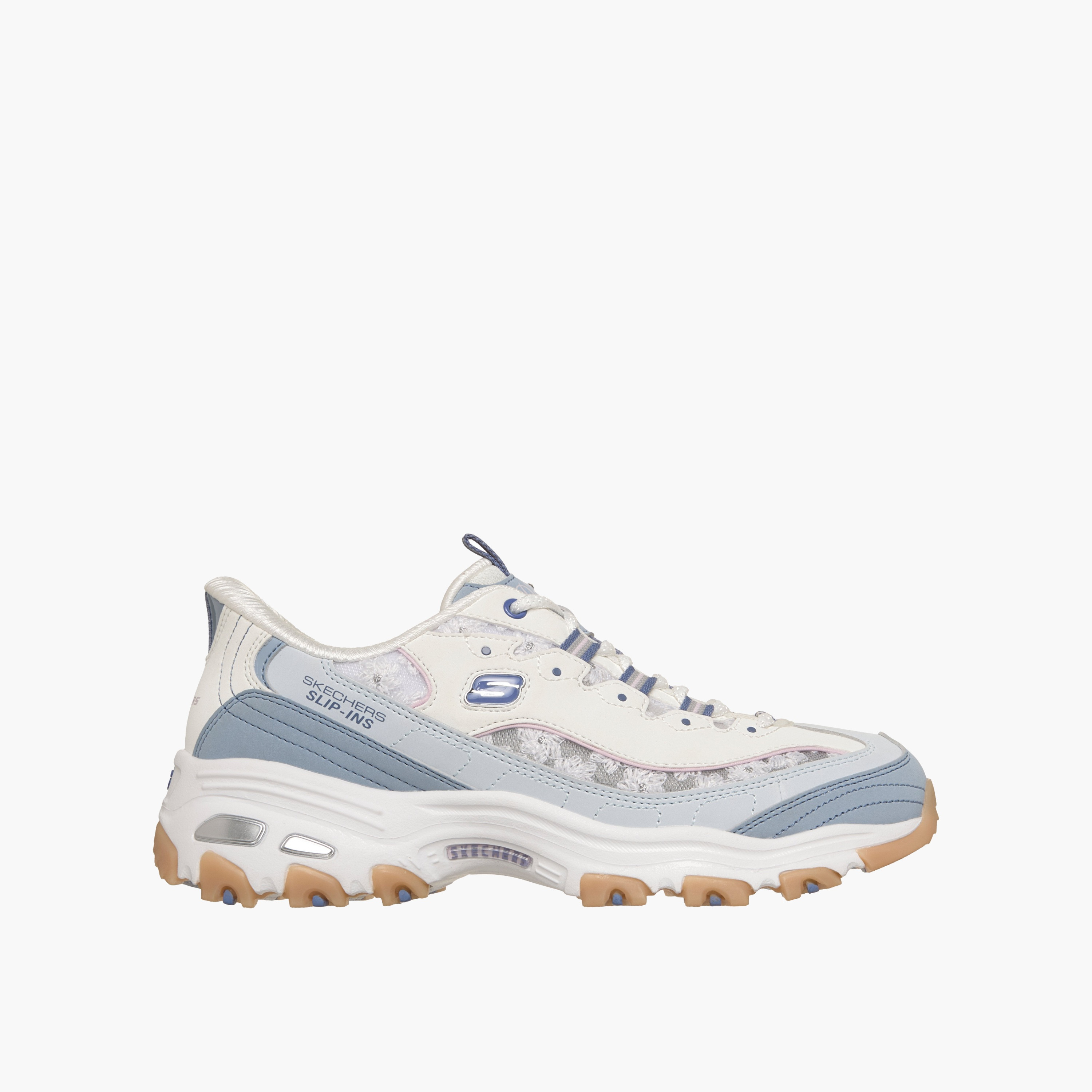 حذاء دي لايتس رياضي سهل الإرتداء للنساء من سكيتشرز-women-shoes-sneakers-image-1