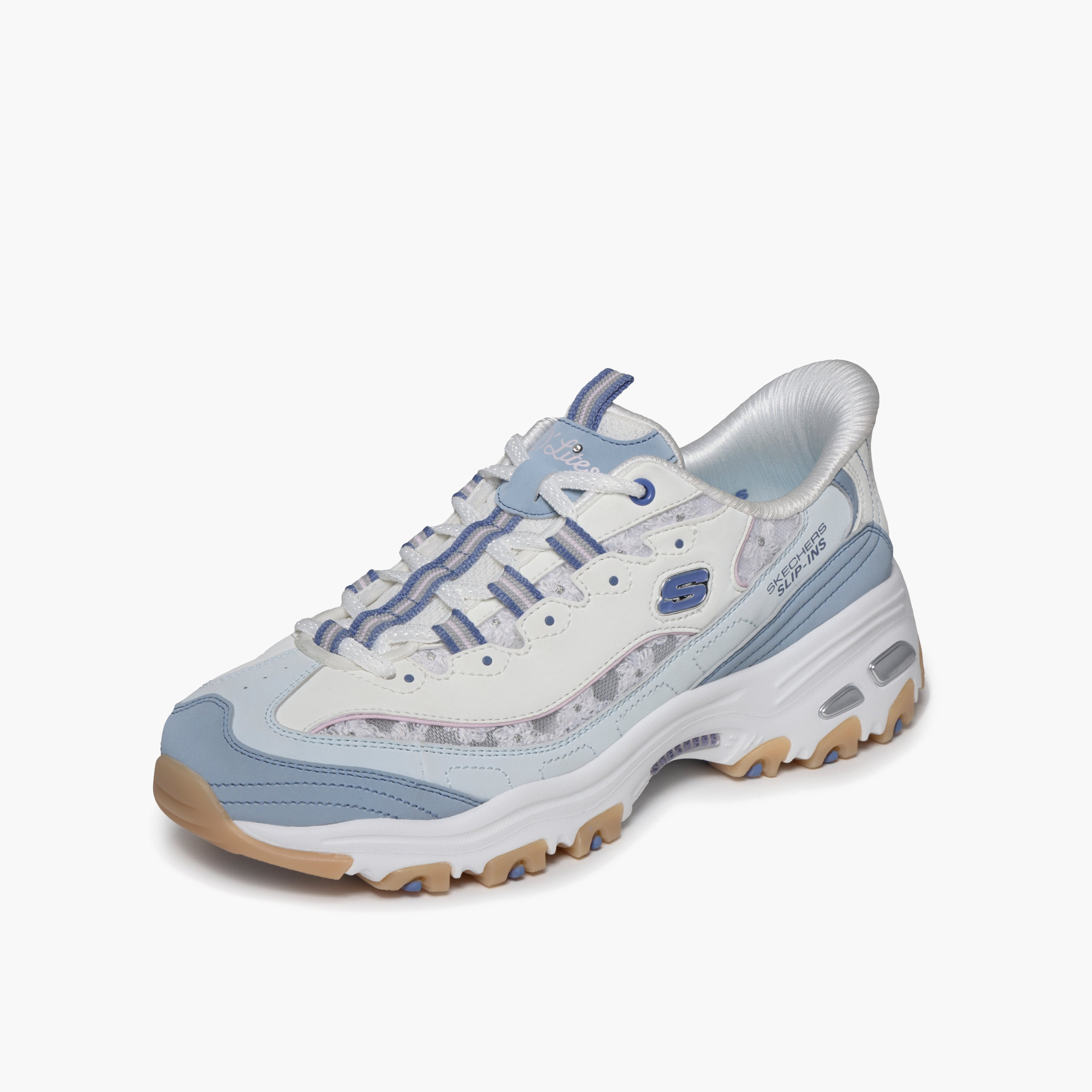 حذاء دي لايتس رياضي سهل الإرتداء للنساء من سكيتشرز-women-shoes-sneakers-image-3