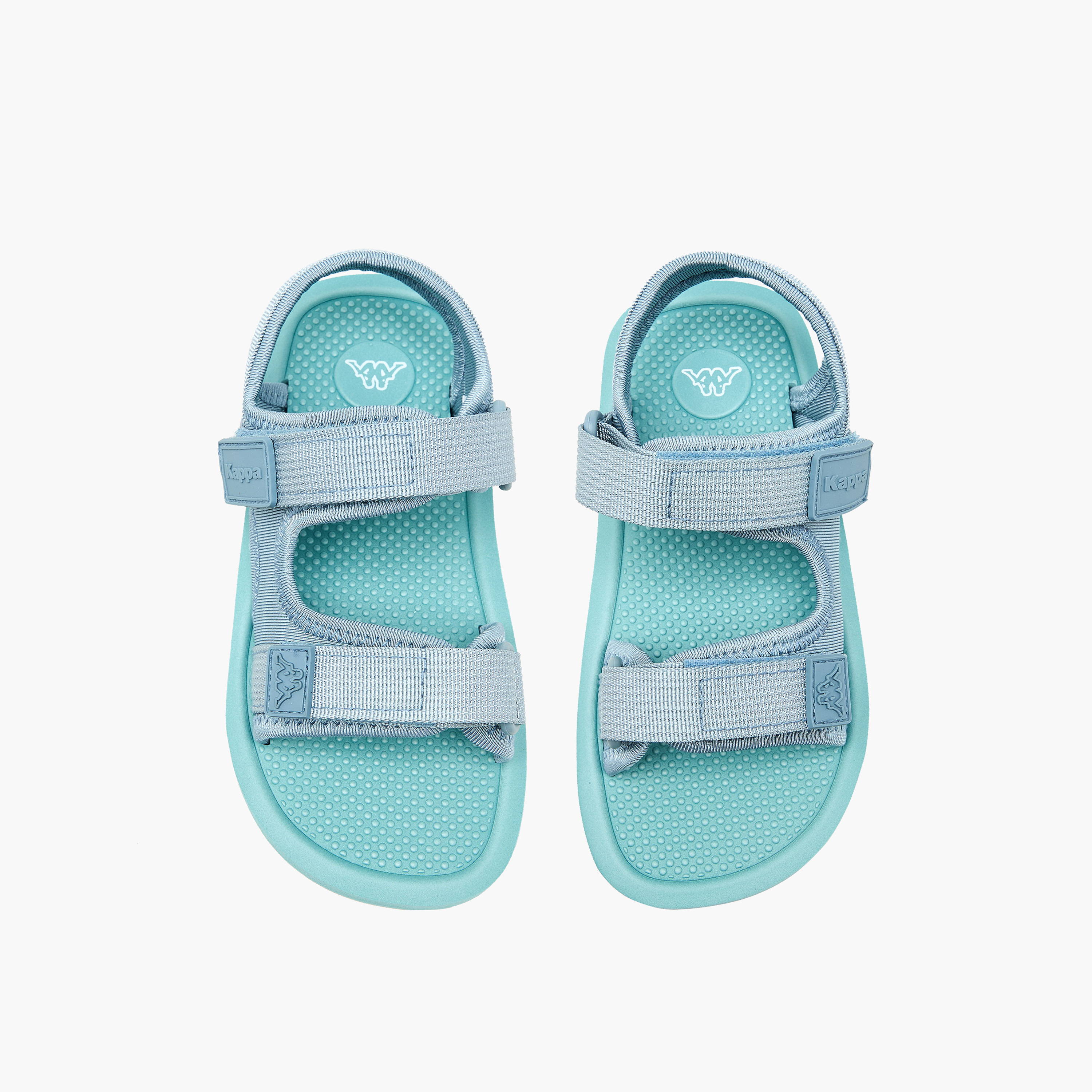 Kappa Sandals with Hook & Loop Closure- Logo Detail-baby-boys-shoes-sandals-image-1