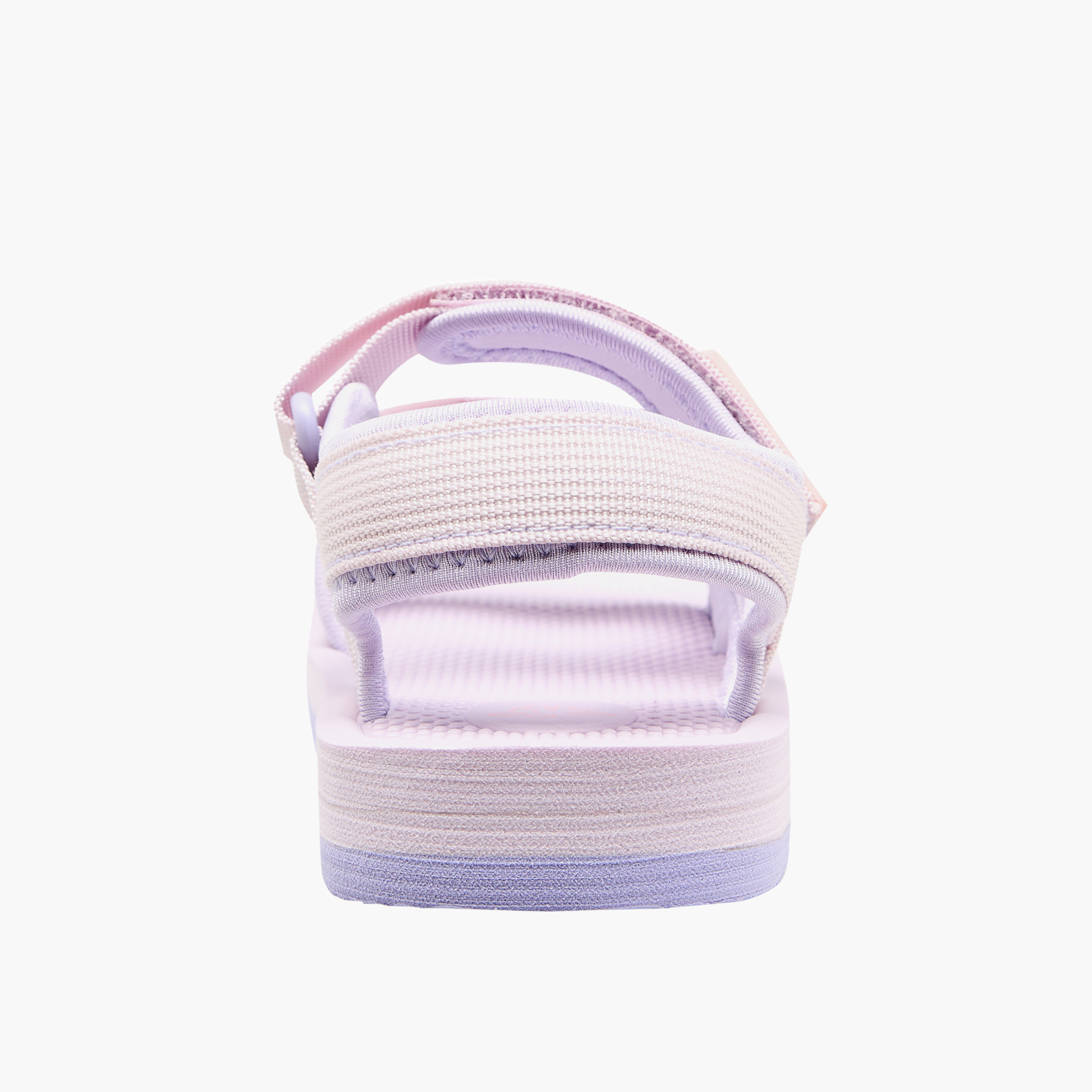 صندل بشريط إغلاق لاصق وتفاصيل الشعار من كابا-baby-girls-shoes-sandals-image-1