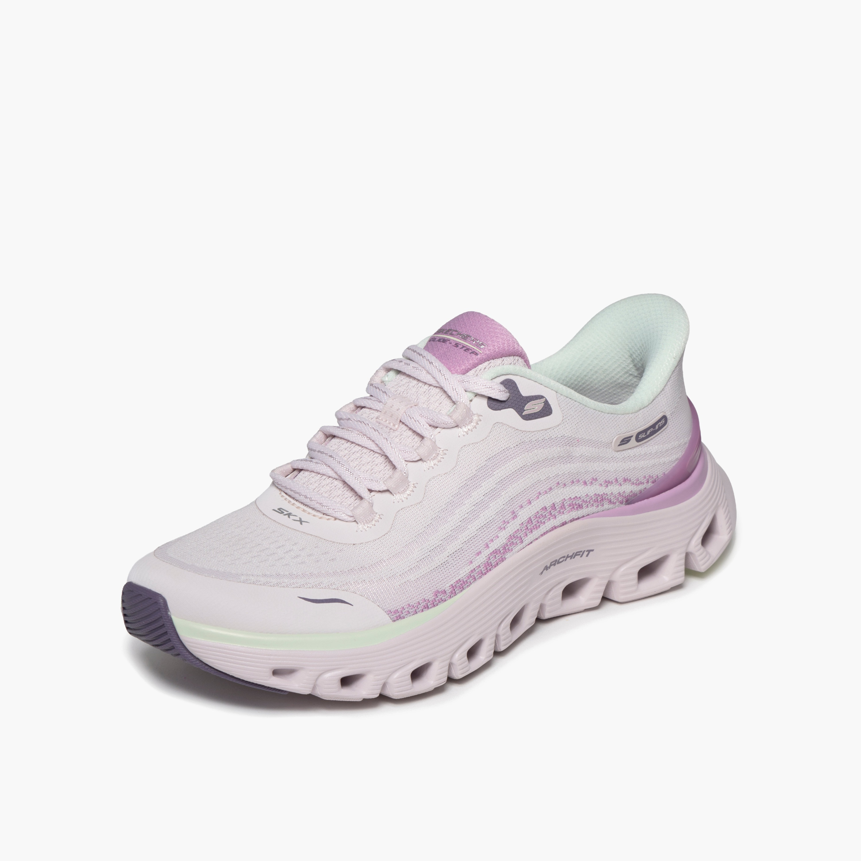Skechers Women ARCH FIT GLIDE-STEP WAVE Slip-On Sports Shoes-women-shoes-sneakers-image-3