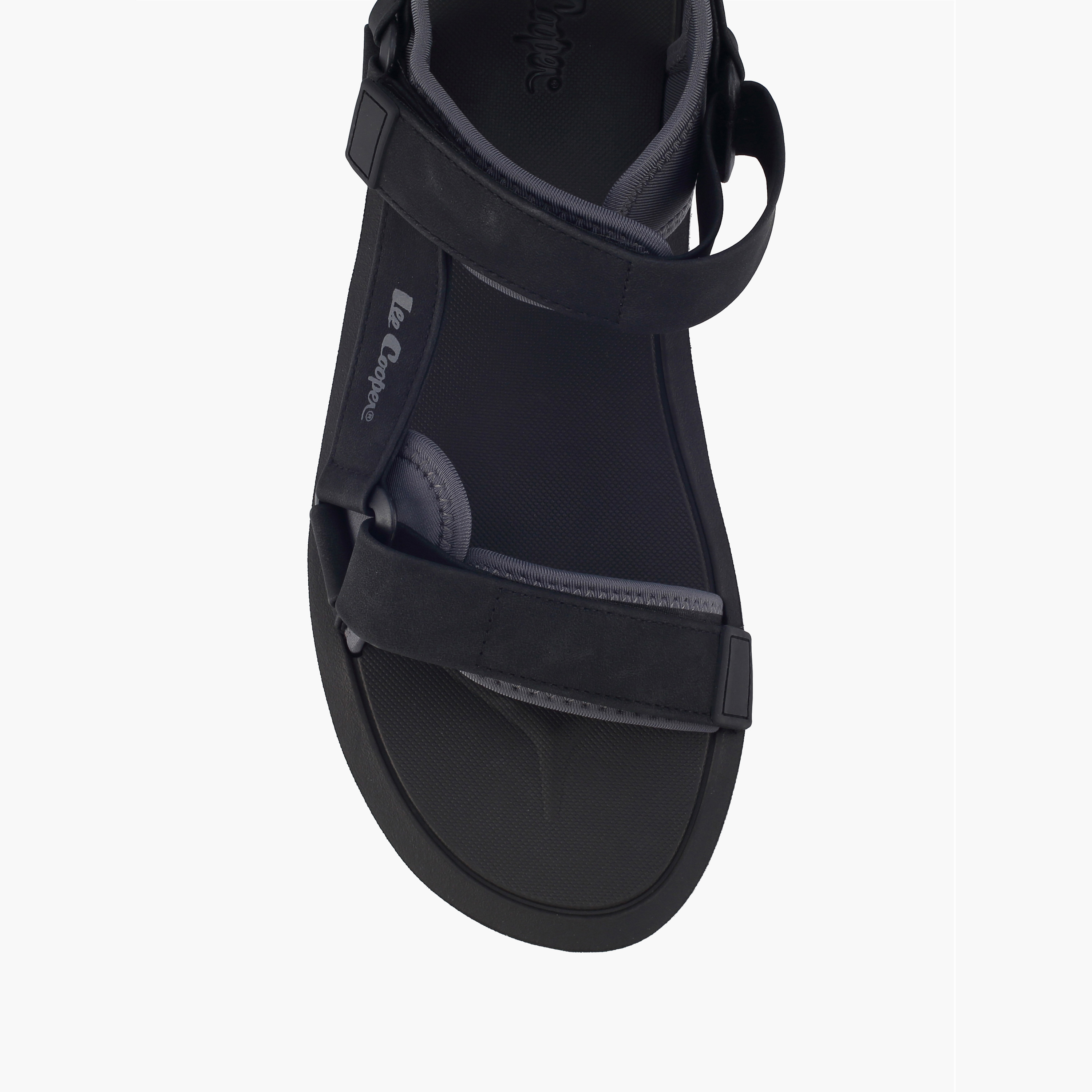 Lee Cooper Men Hook & Loop Floaters-men-shoes-sandals-image-3