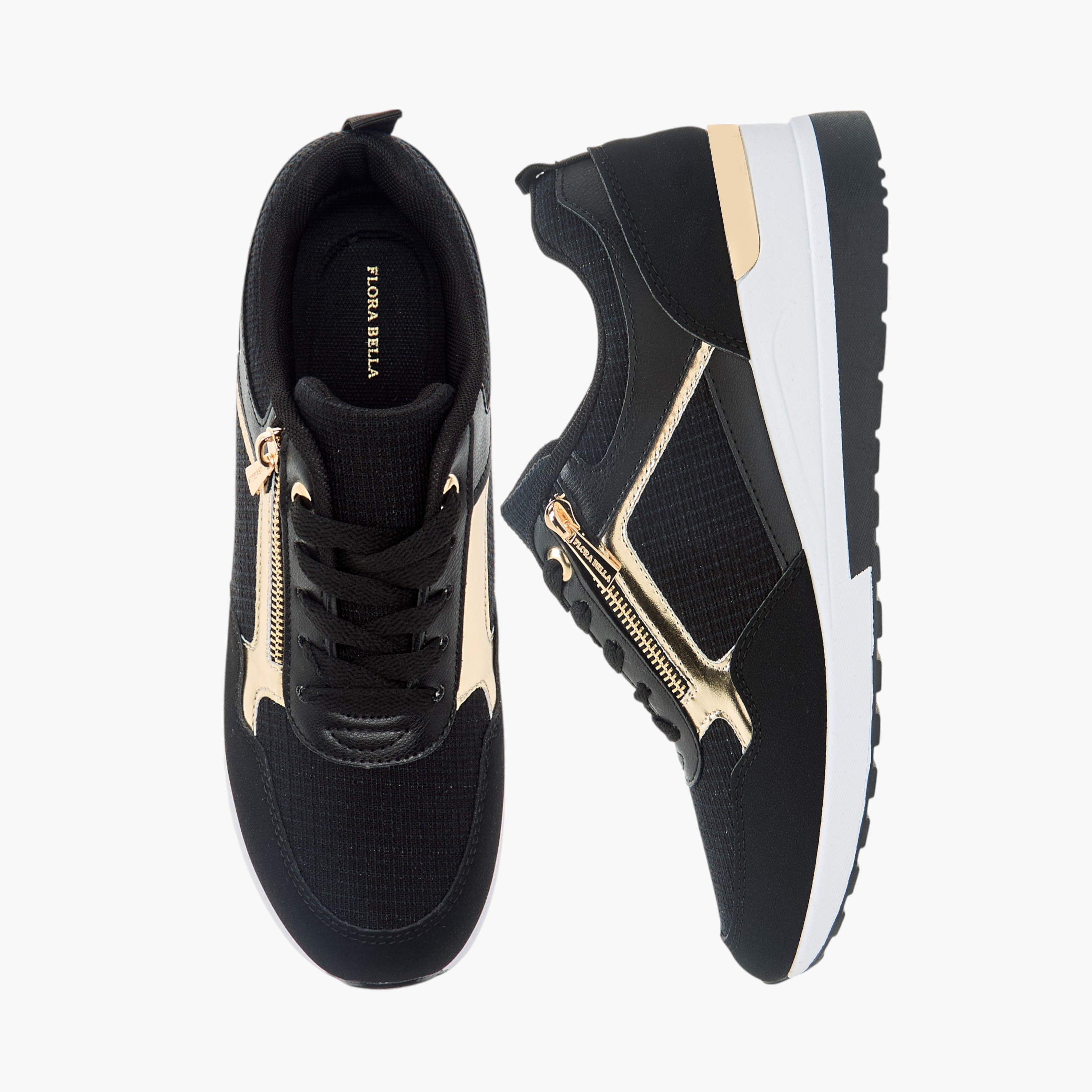 حذاء سنيكرز برباط إغلاق من فلورا بيلا-women-shoes-sneakers-image-1
