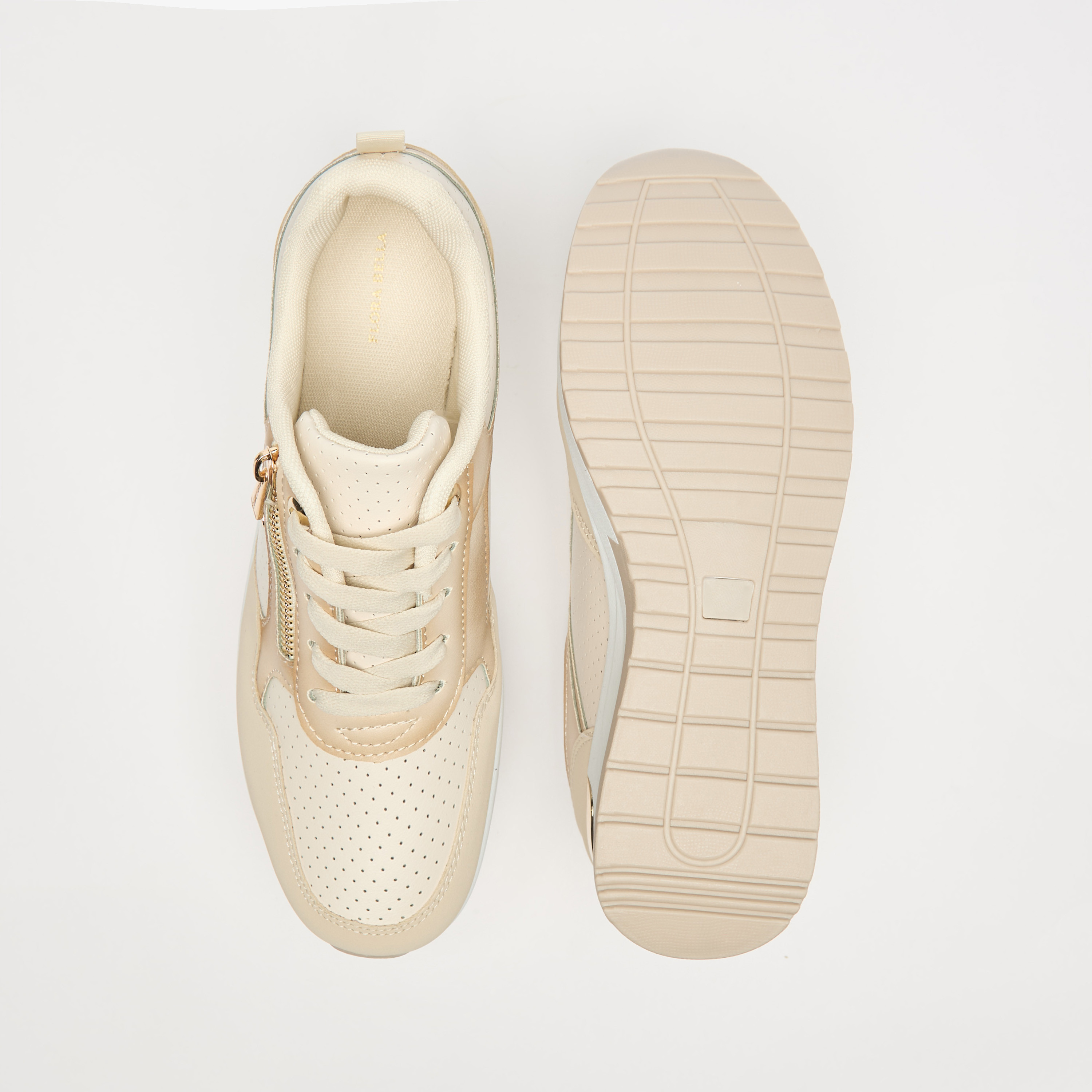 Flora Bella Panelled Lace-Up Wedge Sneakers-women-shoes-sneakers-image-4