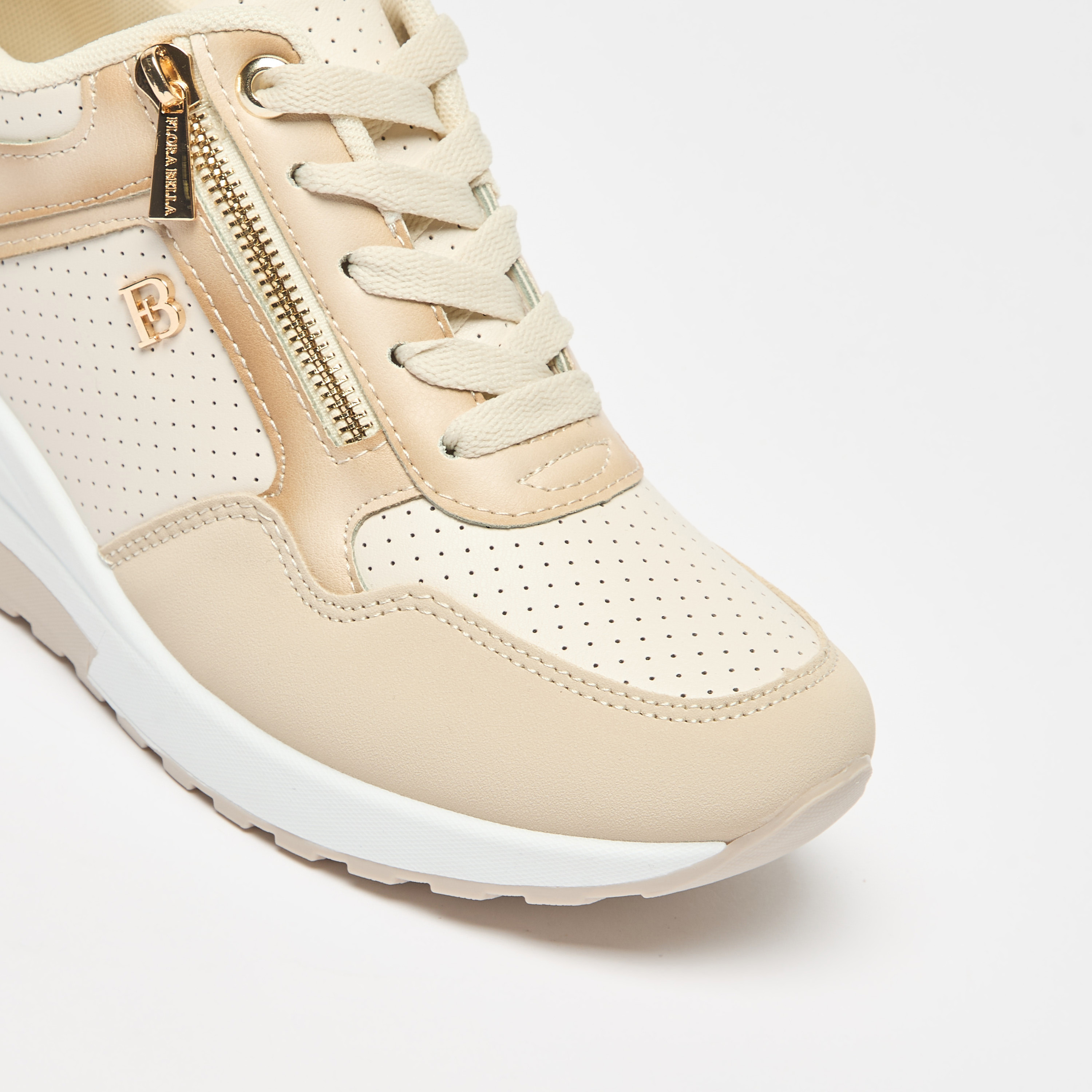 Flora Bella Panelled Lace-Up Wedge Sneakers-women-shoes-sneakers-image-5