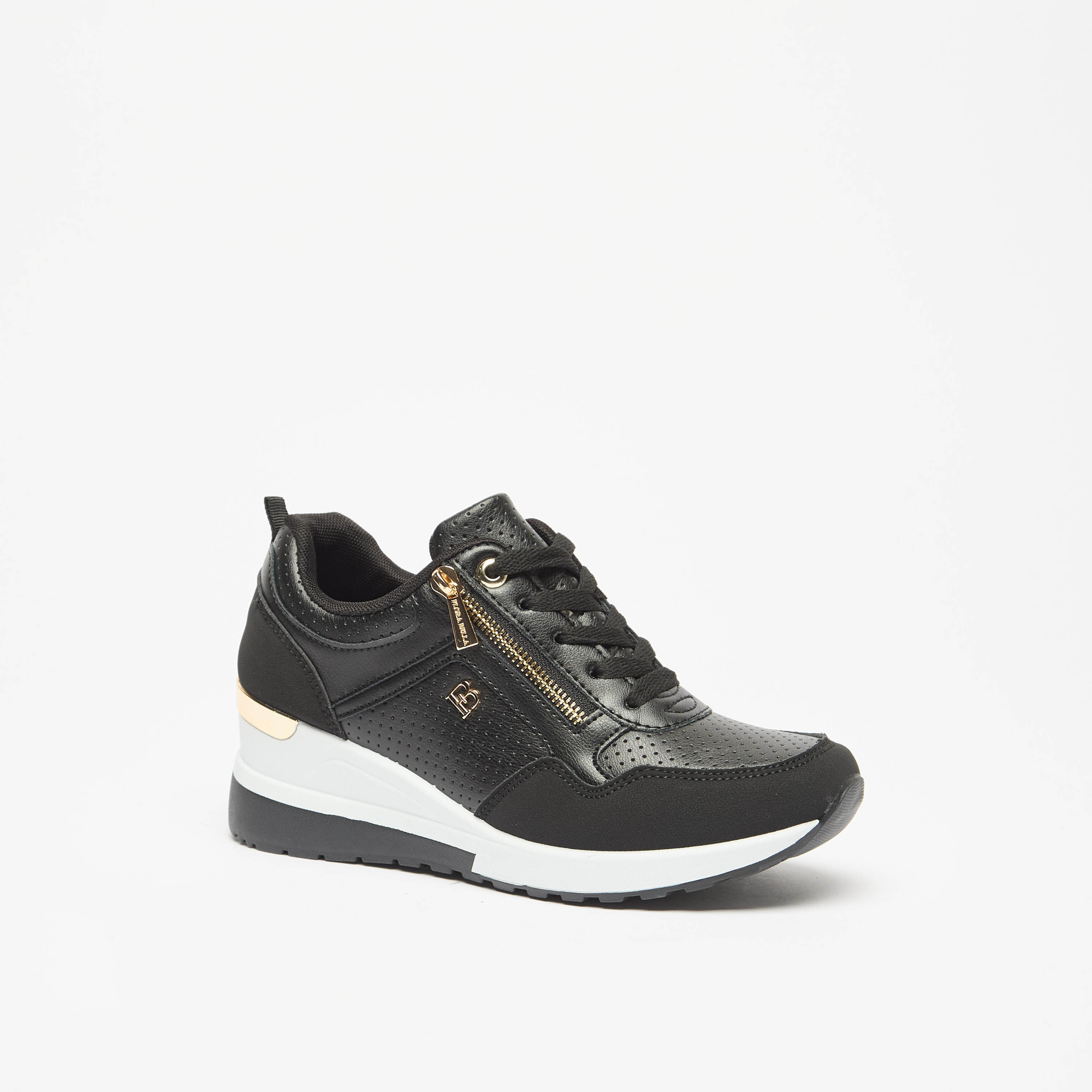 Flora Bella Panelled Lace-Up Wedge Sneakers-women-shoes-sneakers-image-6