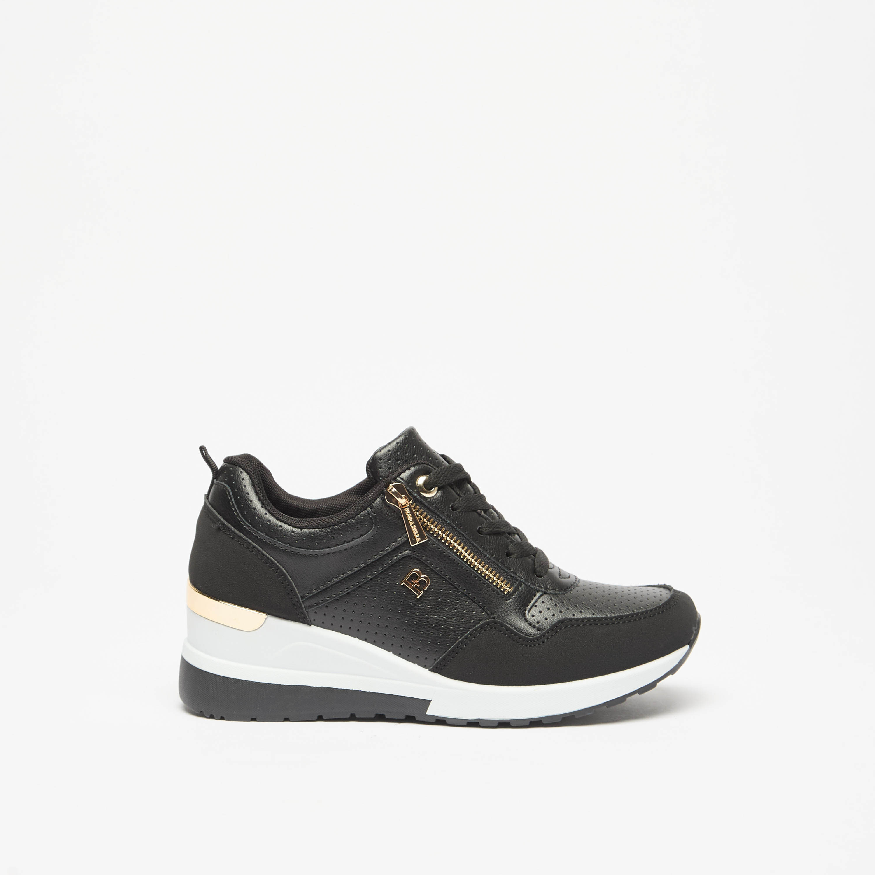 Flora Bella Panelled Lace-Up Wedge Sneakers-women-shoes-sneakers-image-8