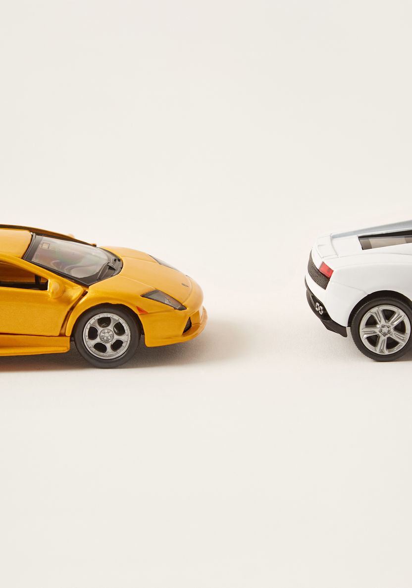 Welly Diecast Lamborghini Pull Back Twin Car Pack-Gifts-image-2