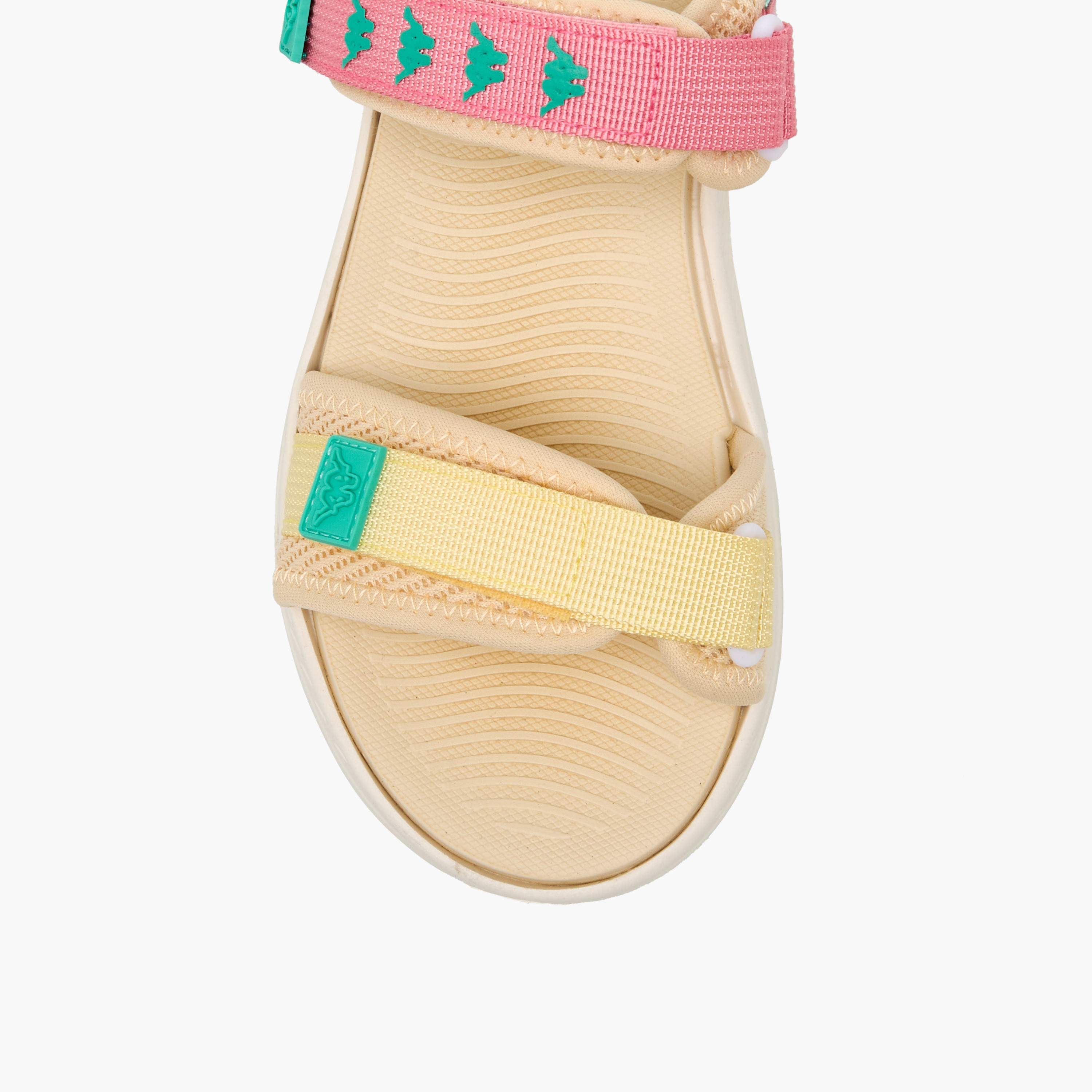 Kappa Girls Colourblock Hook & Loop Sport Sandals-girls-shoes-sandals-image-3