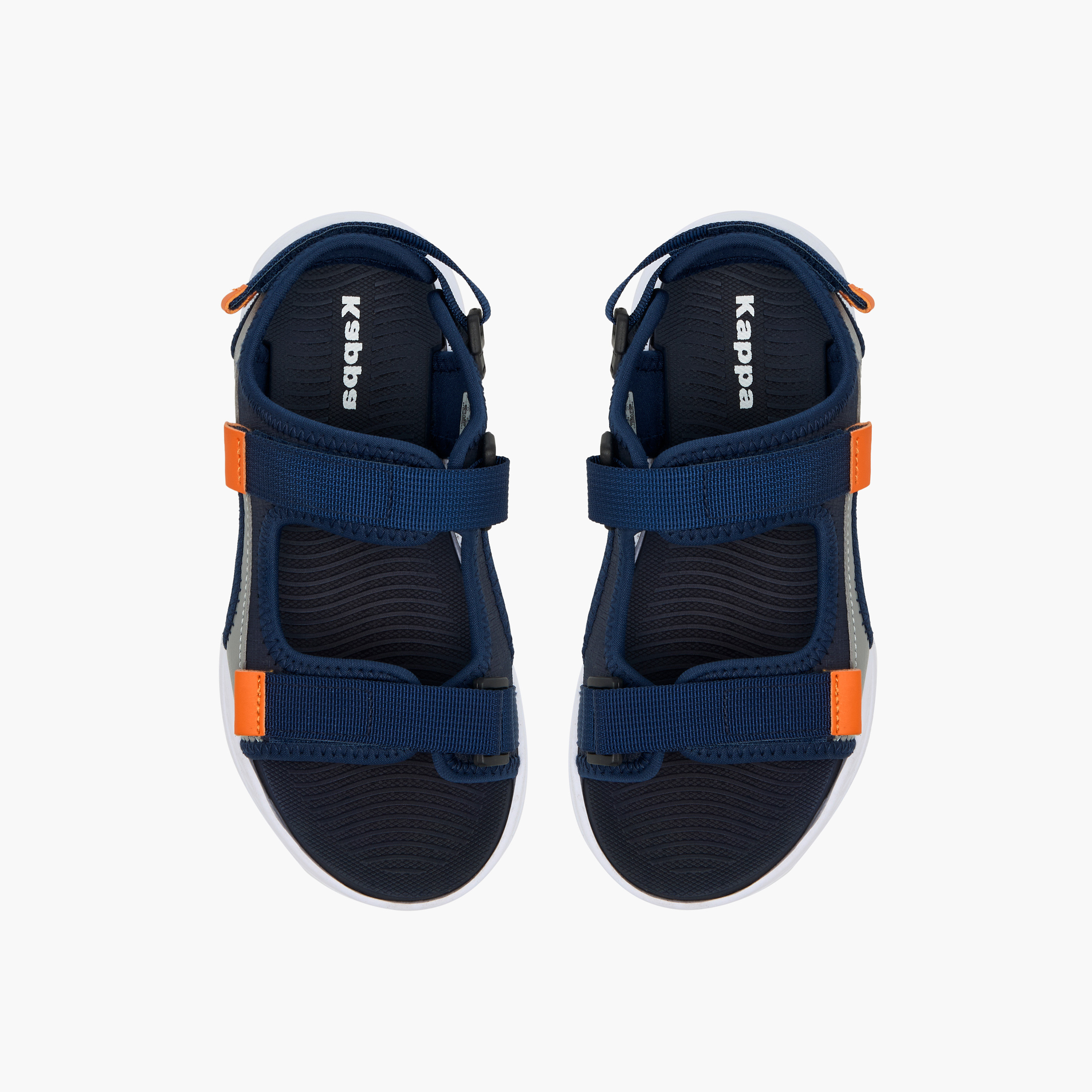 Kappa Boys Colourblock Hook & Loop Sandals-boys-shoes-sandals-image-1