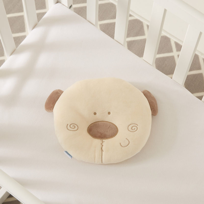 Juniors Bear Embroidered Pillow-Baby Bedding-image-1