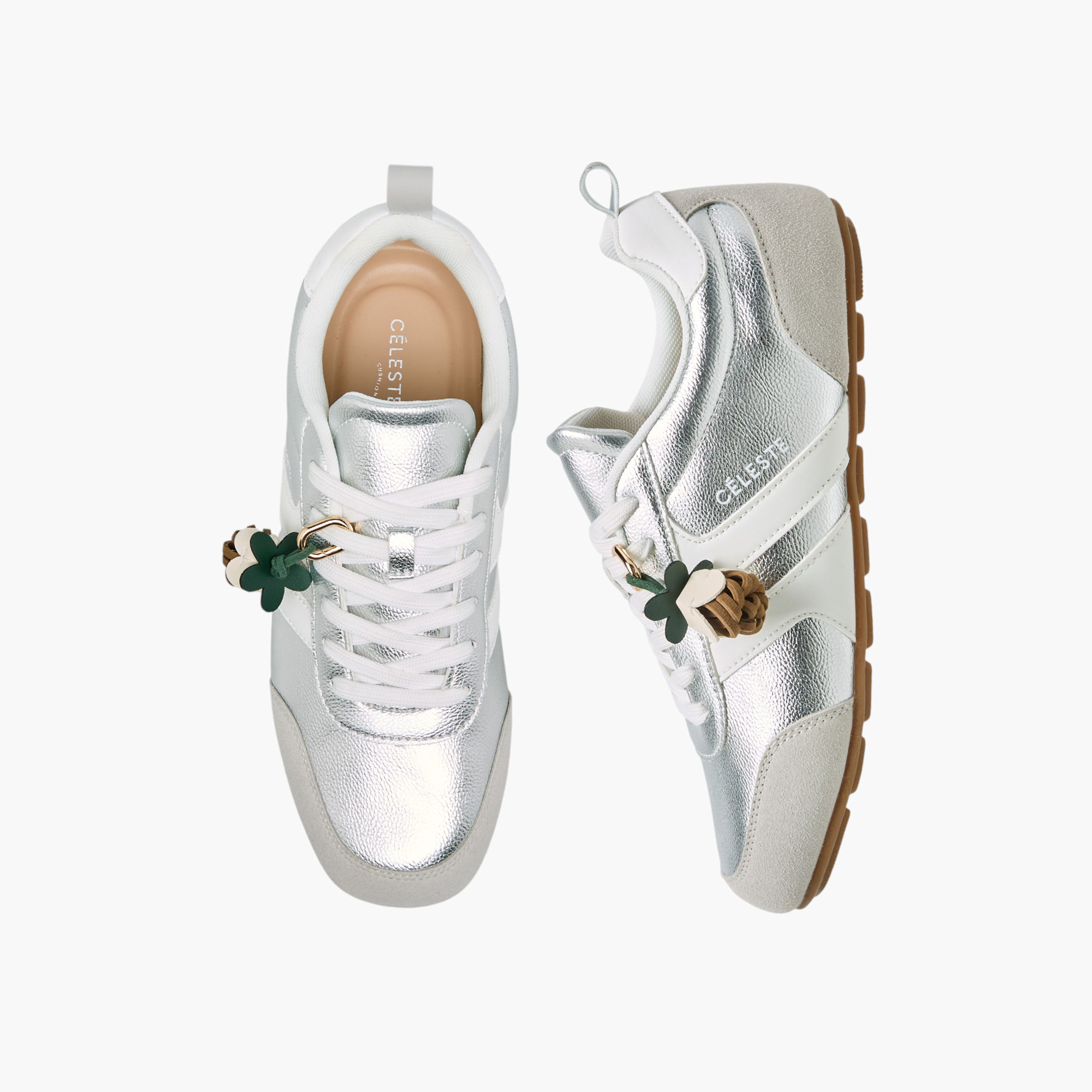 حذاء سنيكرز طول الكاحل برباط إغلاق للنساء من سيليست-women-shoes-sneakers-image-1