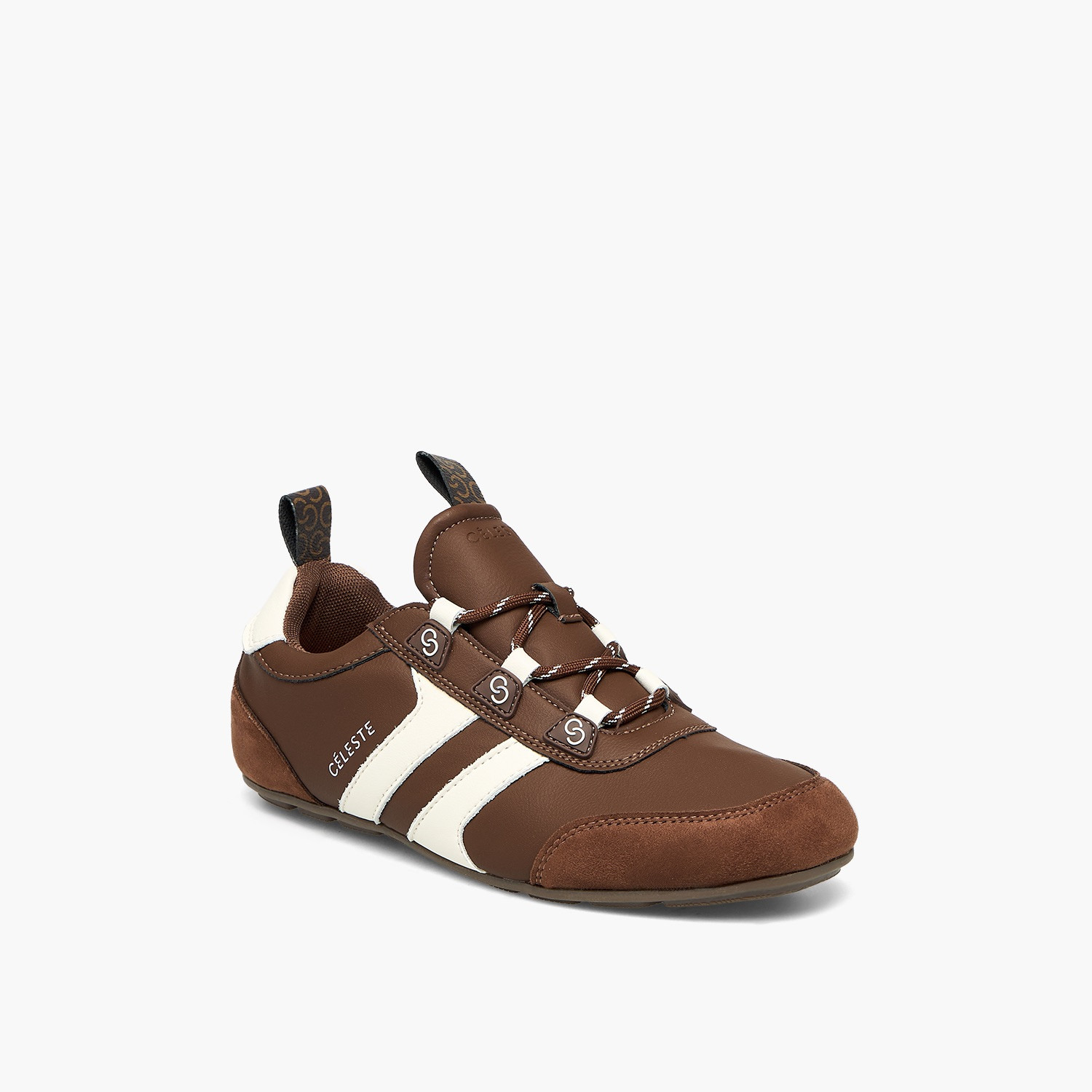 حذاء سنيكرز طول الكاحل بألواح ورباط إغلاق للنساء من سيلست-women-shoes-sneakers-image-2
