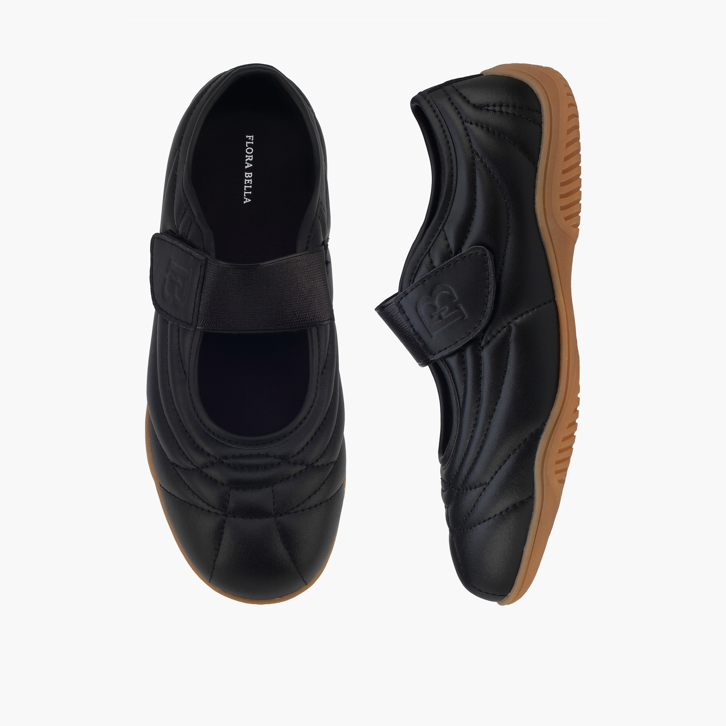 Flora Bella Women Panelled Hook & Loop Sneakers-women-shoes-sneakers-image-1