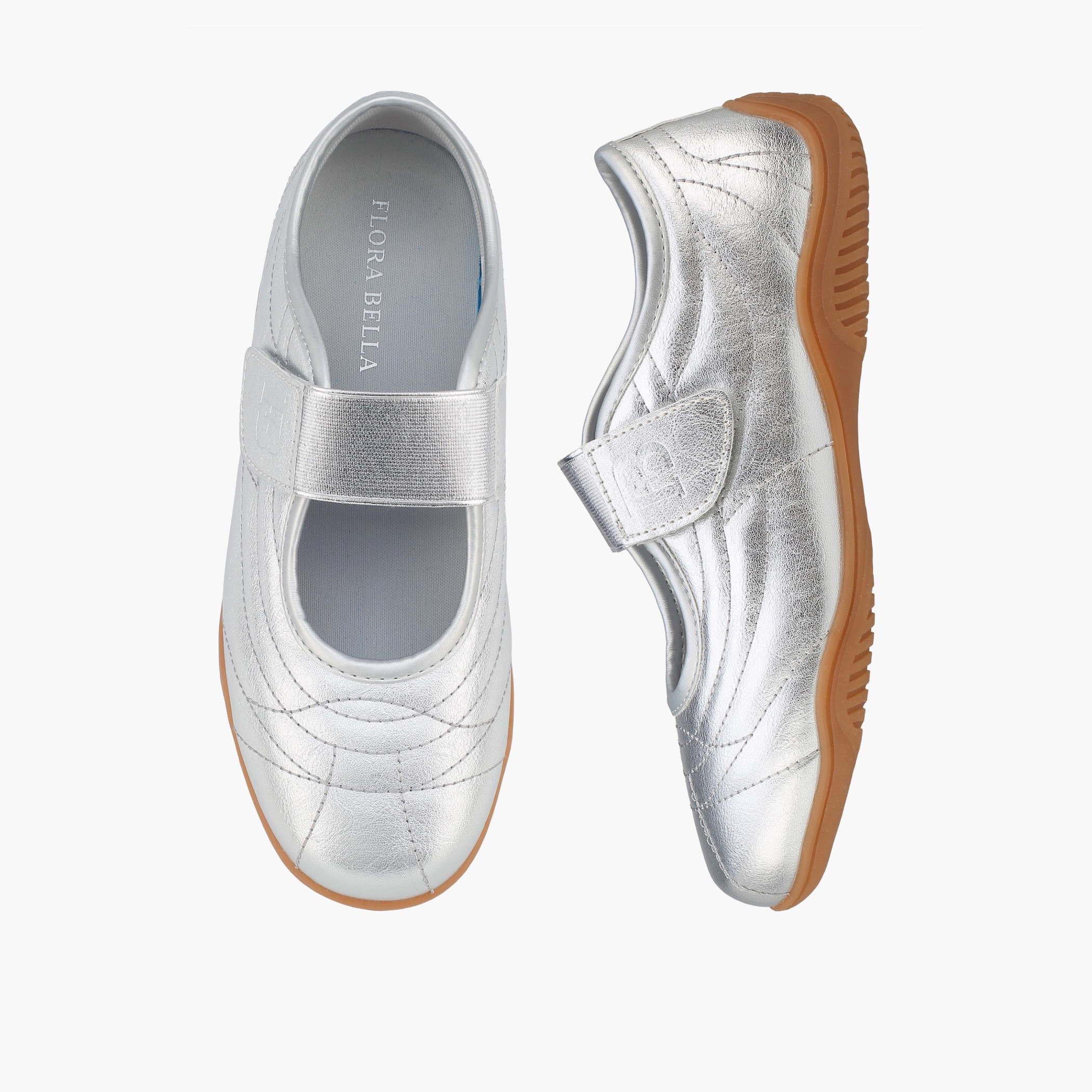 Flora Bella Women Panelled Hook & Loop Sneakers-women-shoes-sneakers-image-1