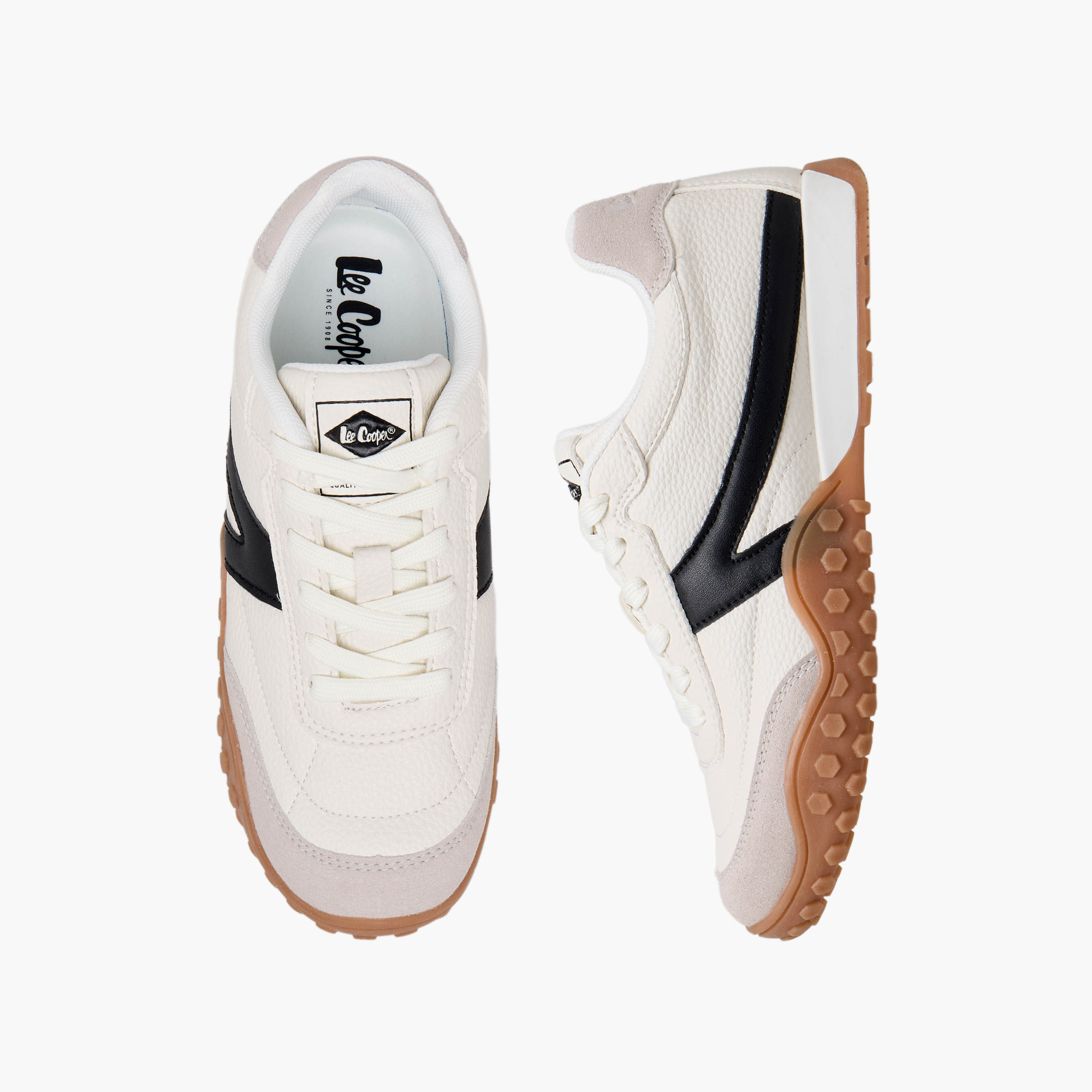 Lee Cooper Women Lace-Up Sneakers-women-shoes-sneakers-image-1