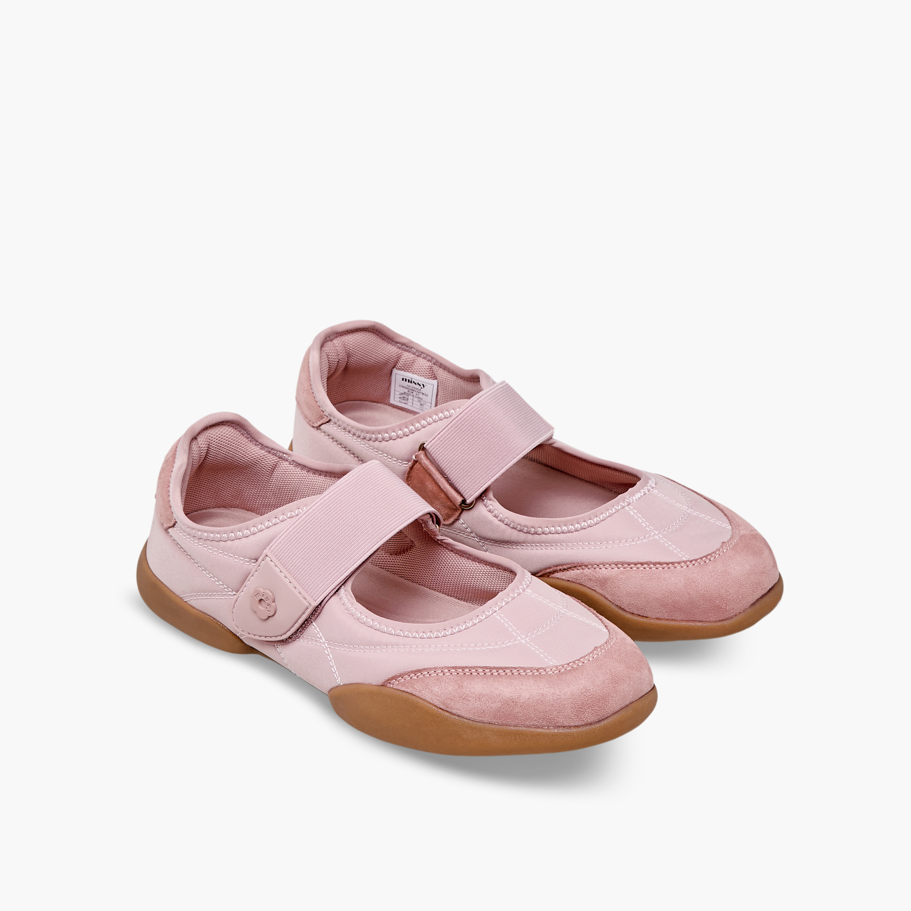 Missy Women Hook & Loop Mary Jane Sneakers-women-shoes-ballerinas-image-1