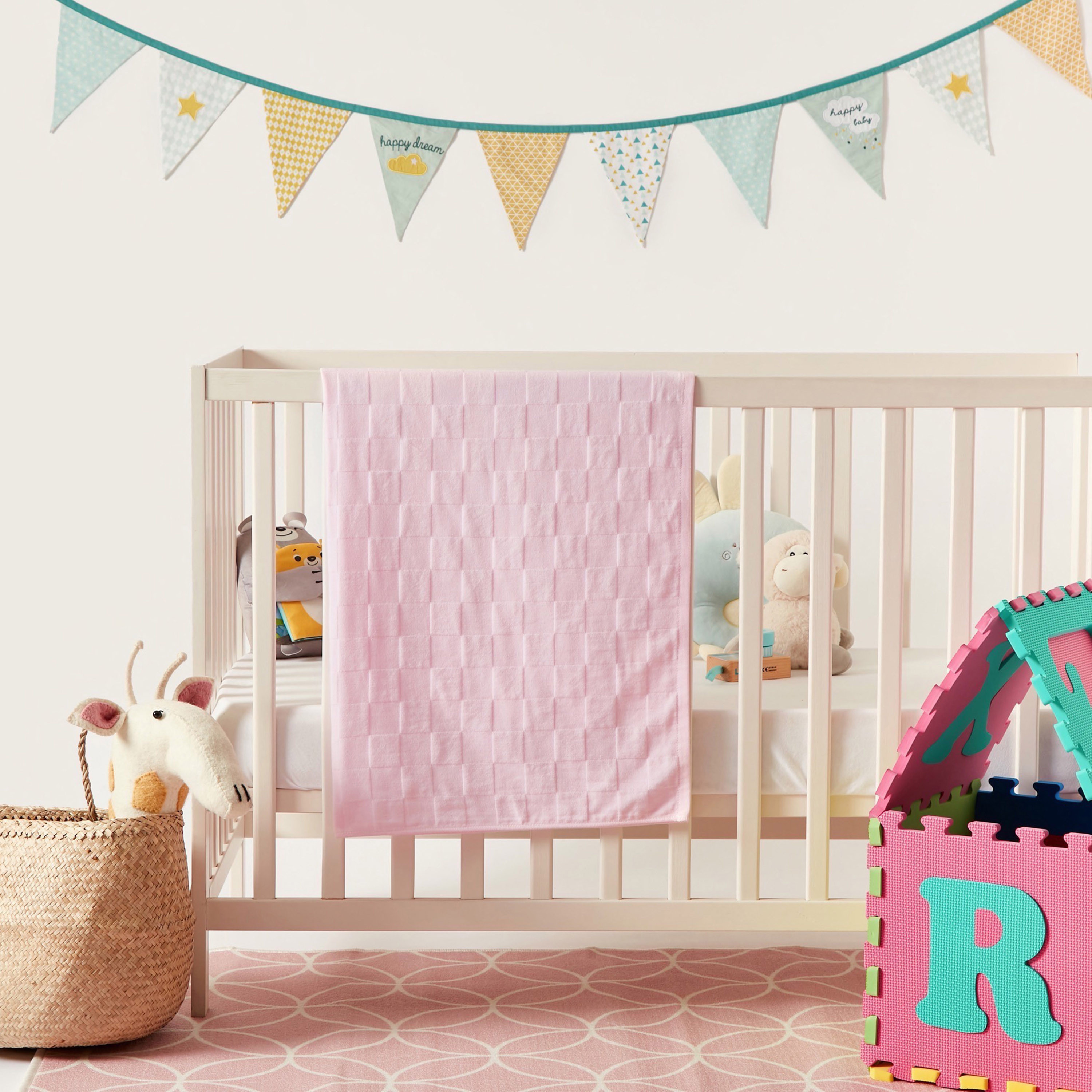 Juniors Solid Baby Wrap - 95x90 cms-baby-nursery-blanketsandswaddles-blanketsandquilts-image-5
