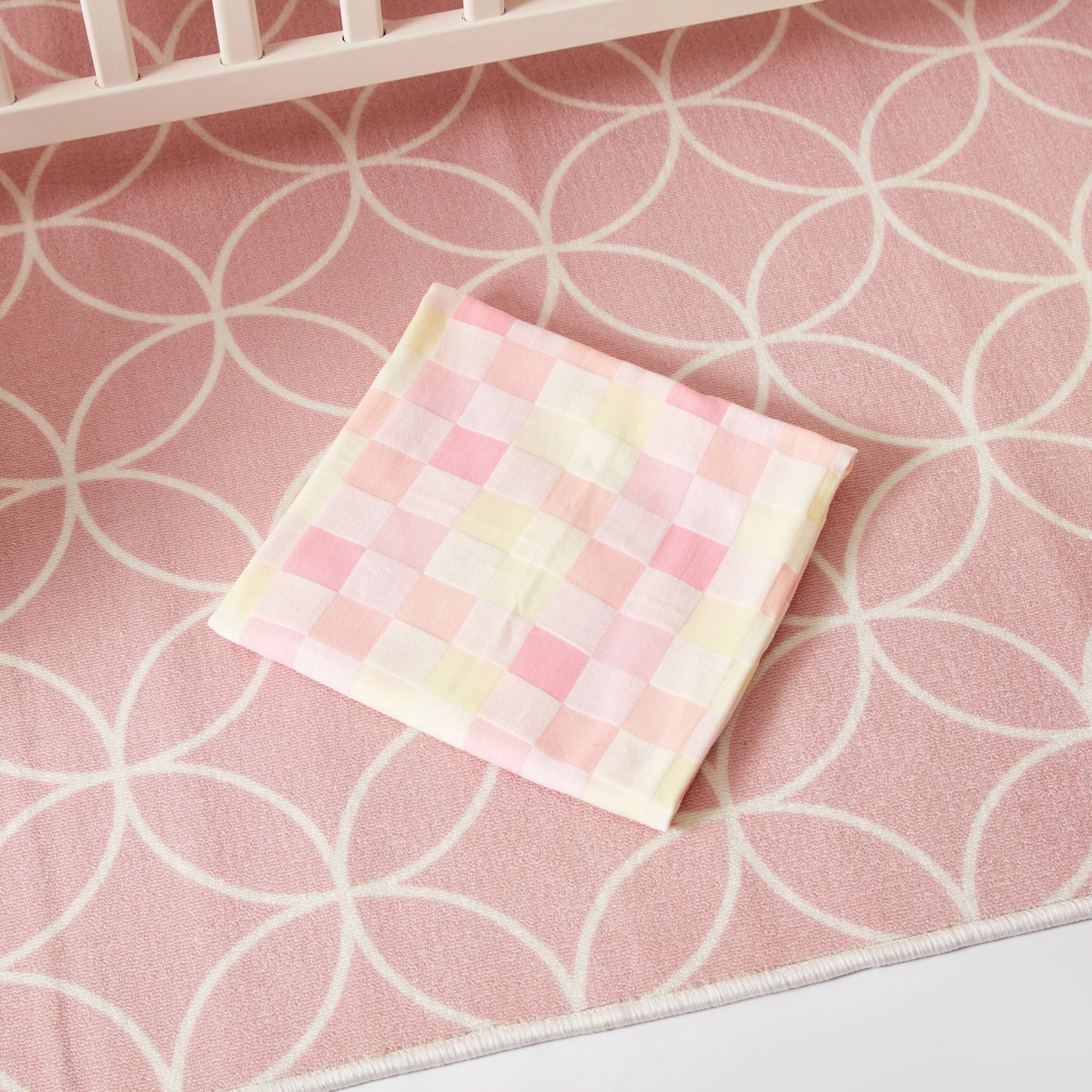 Checked Receiving Blanket-baby-nursery-blanketsandswaddles-receivingblankets-image-4