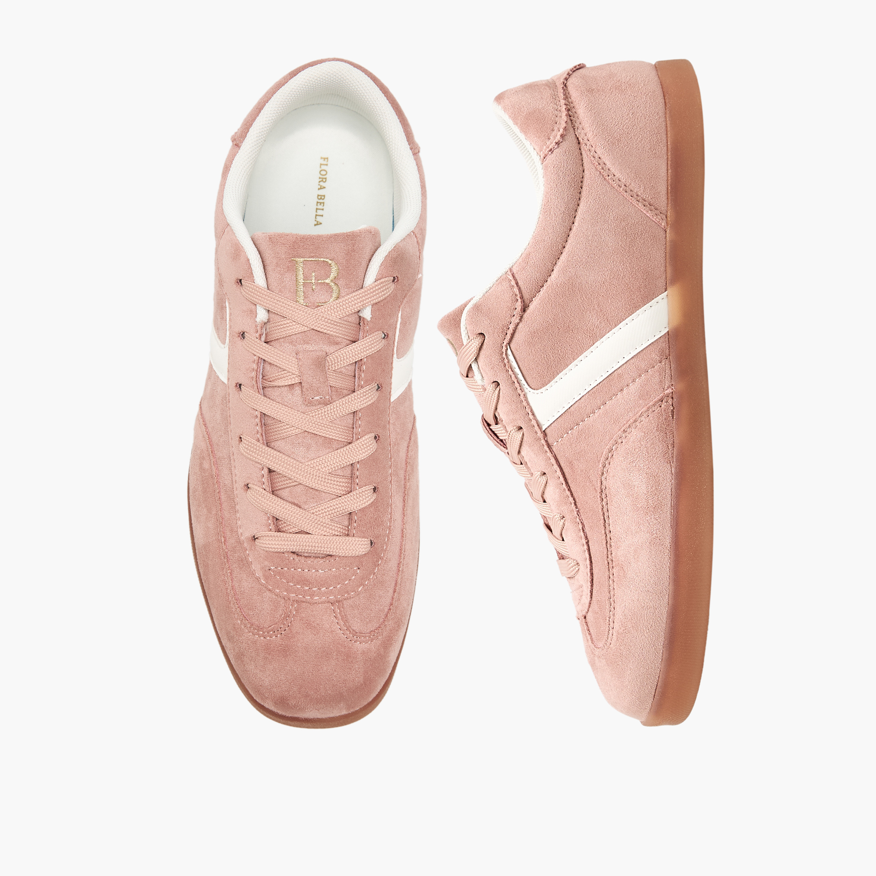 Flora Bella Women Textured Lace-Up Ankle Sneakers-women-shoes-sneakers-image-1