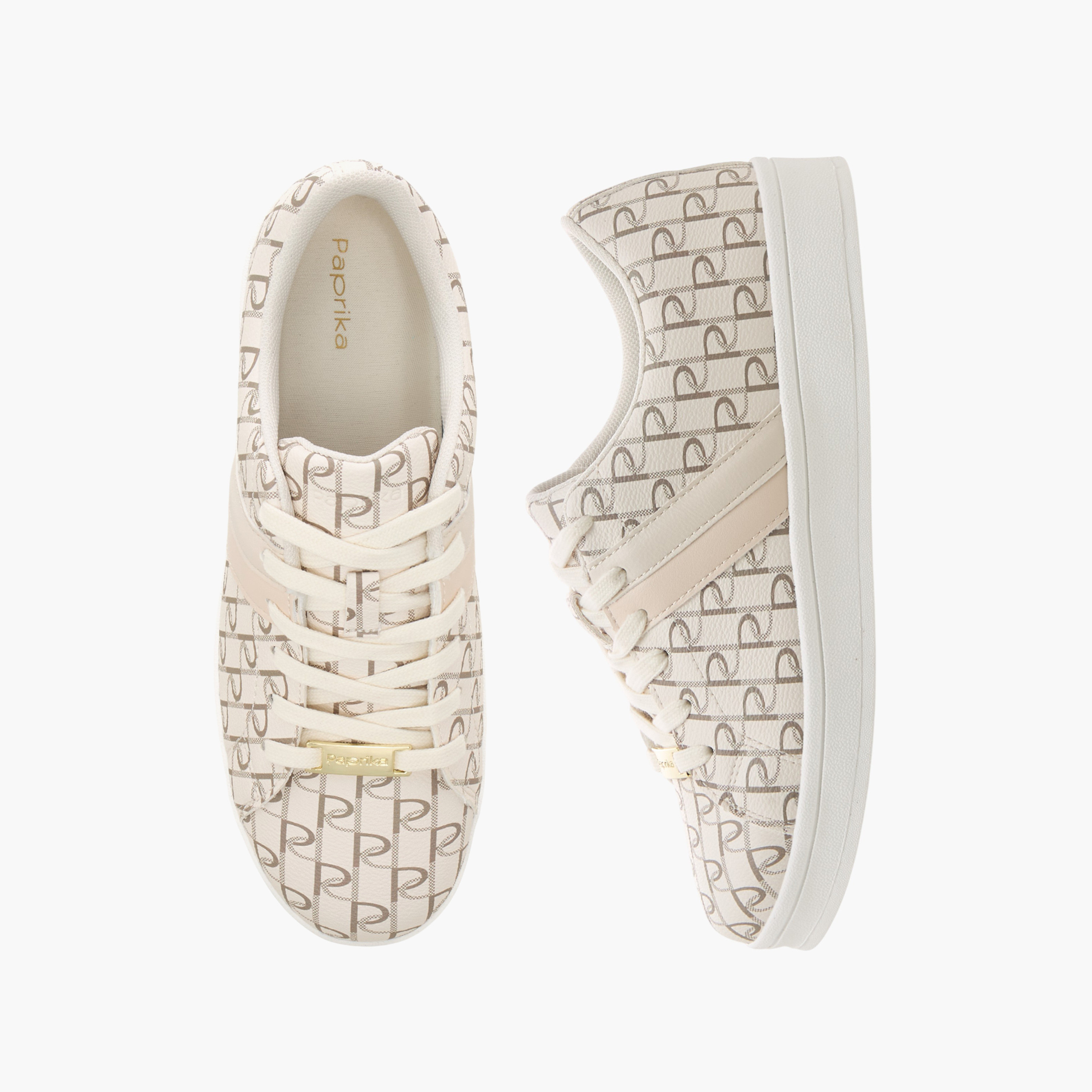 حذاء سنيكرز للكاحل برباط للنساء من بابريكا-women-shoes-sneakers-image-1