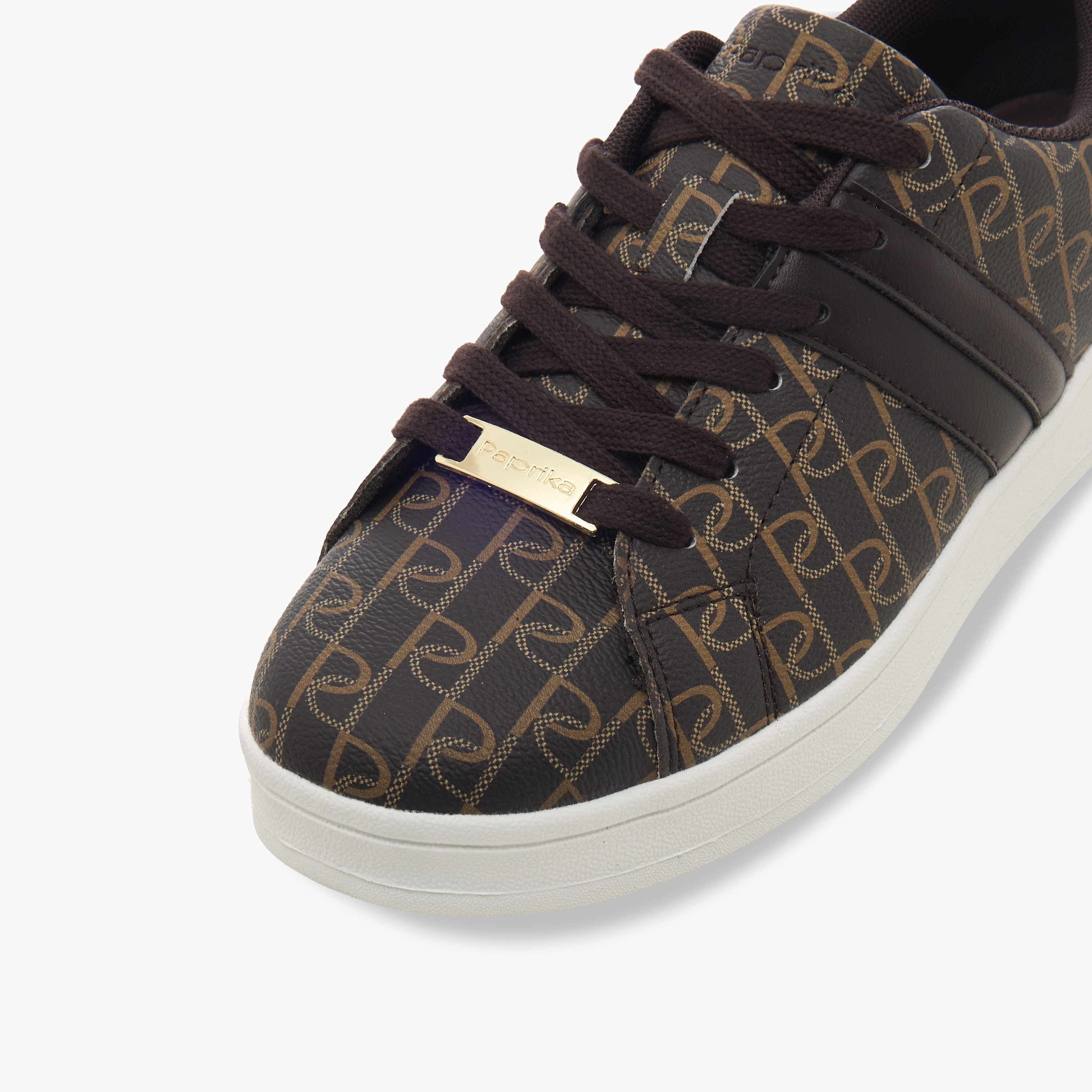 Paprika Women Lace-Up Ankle Sneakers-women-shoes-sneakers-image-4